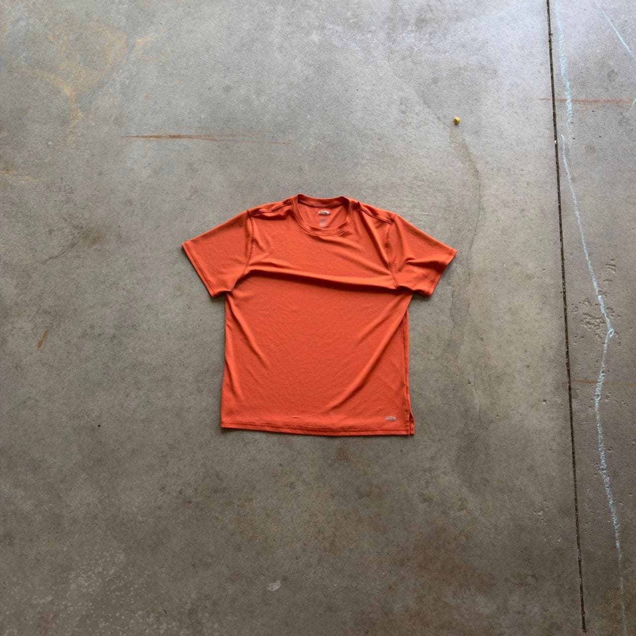 Super Rare Early 2000s MRA Sports Orange Mesh Athletic Tee - CRAZY GRAIL