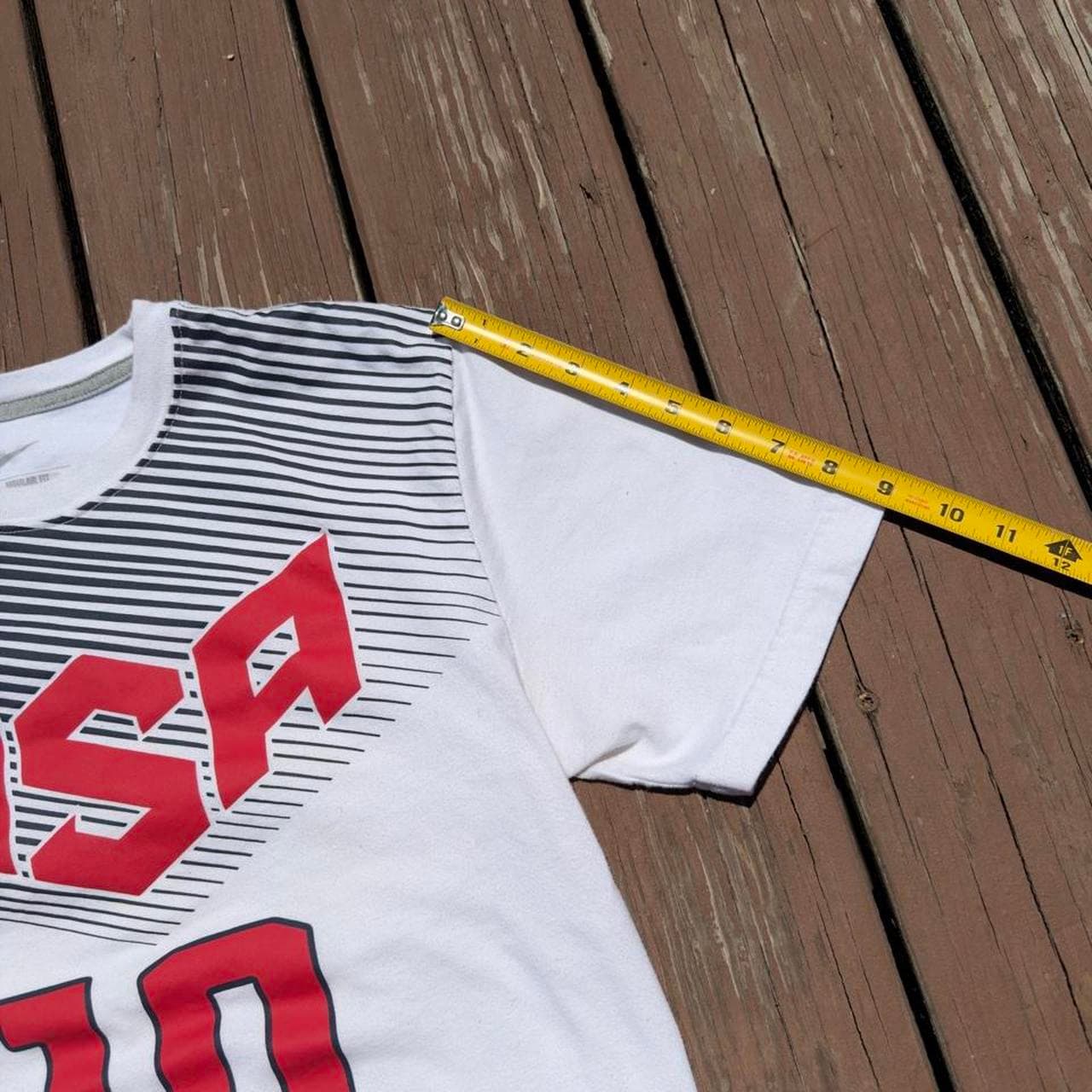 Super Rare Nike USA Dream Team 2012 Kyrie Irving 10 Olympics T-Shirt - Thumbnail 7