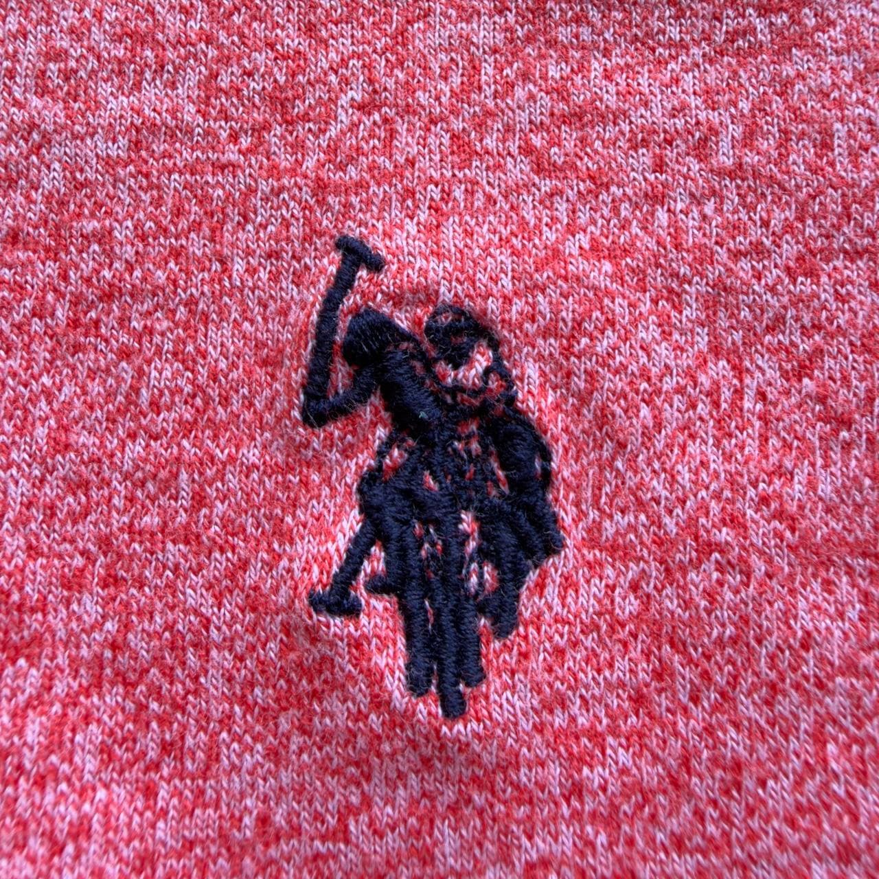 Super Rare Early 2000s U.S. Polo Assn Salmon Tee - GRAIL - Thumbnail 4