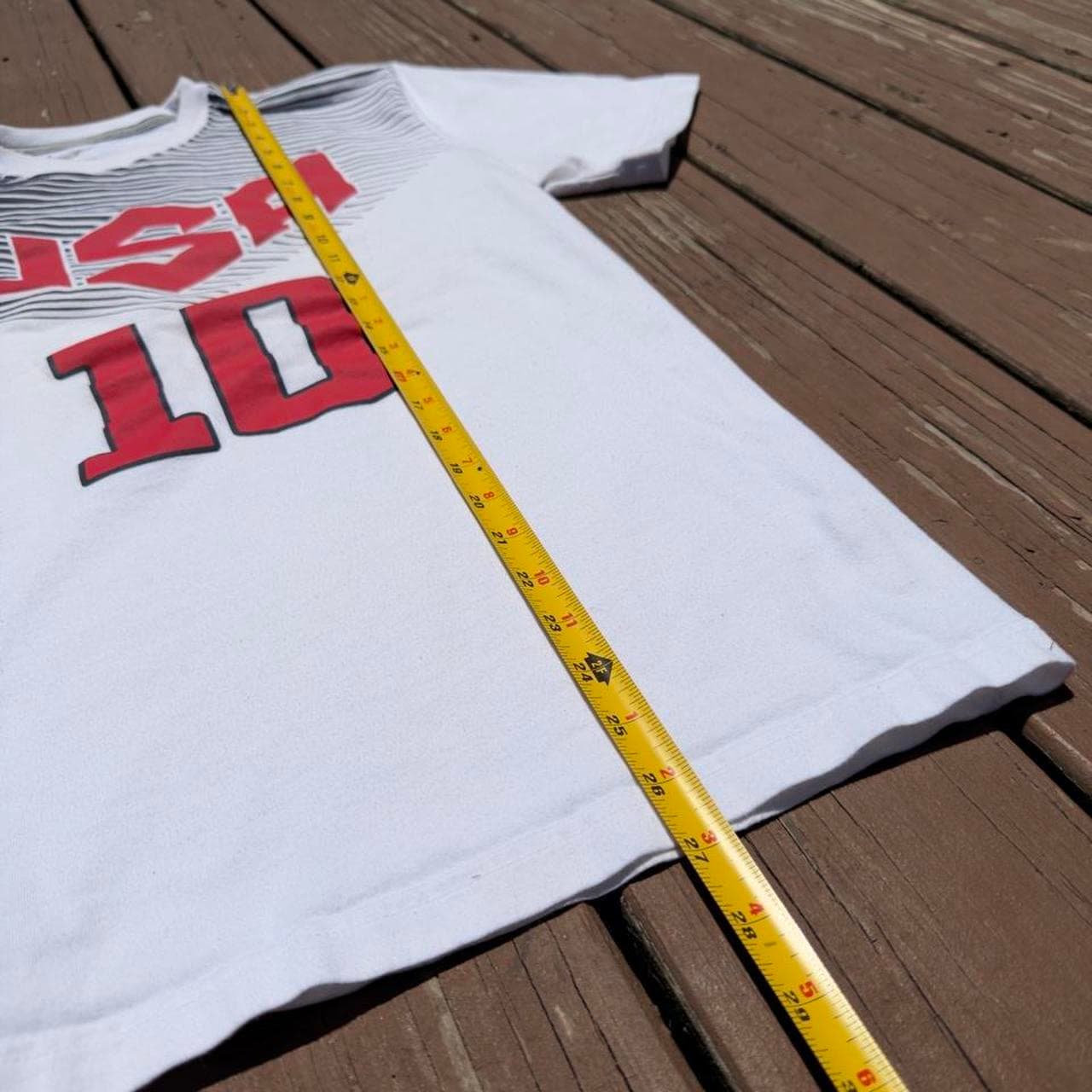 Super Rare Nike USA Dream Team 2012 Kyrie Irving 10 Olympics T-Shirt - Thumbnail 8