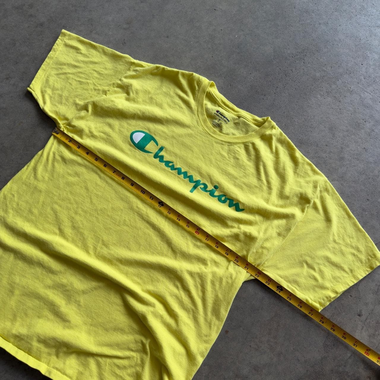 Super RARE Early 2000s Champion Script Logo Tee - Y2K GRAIL - Thumbnail 5