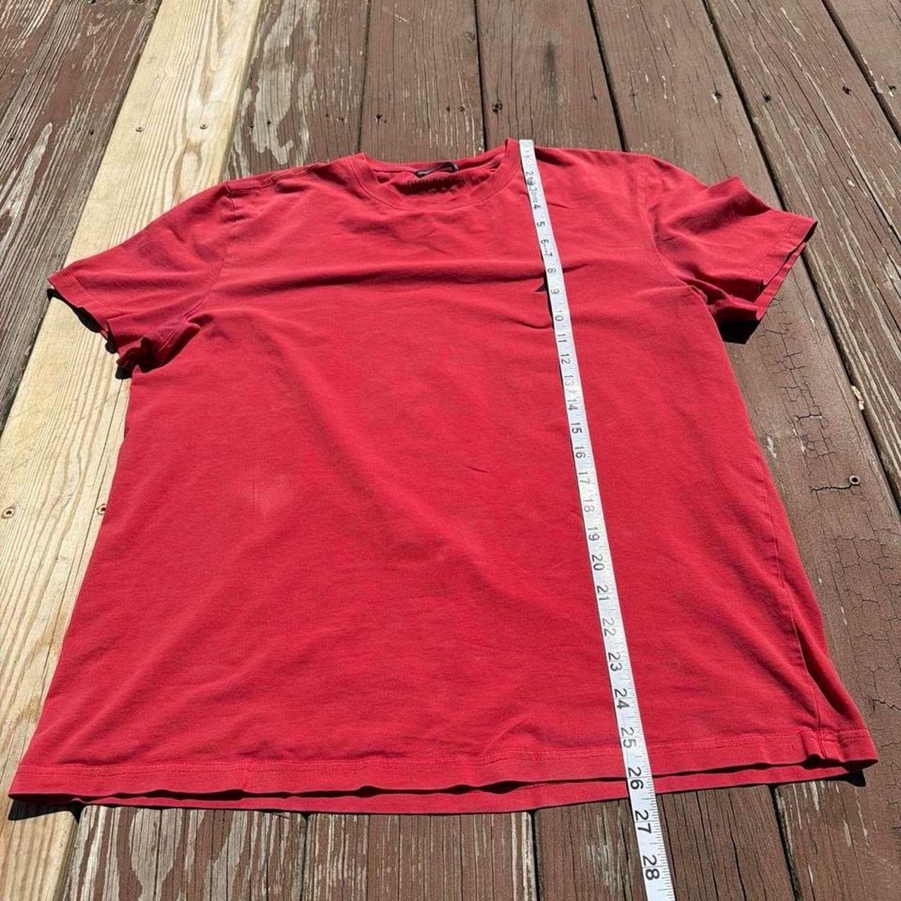 Vintage Early 2000s Nautica Red Performance Tee Men’s Large Embroidered Sail Logo Y2K Grail - Thumbnail 6