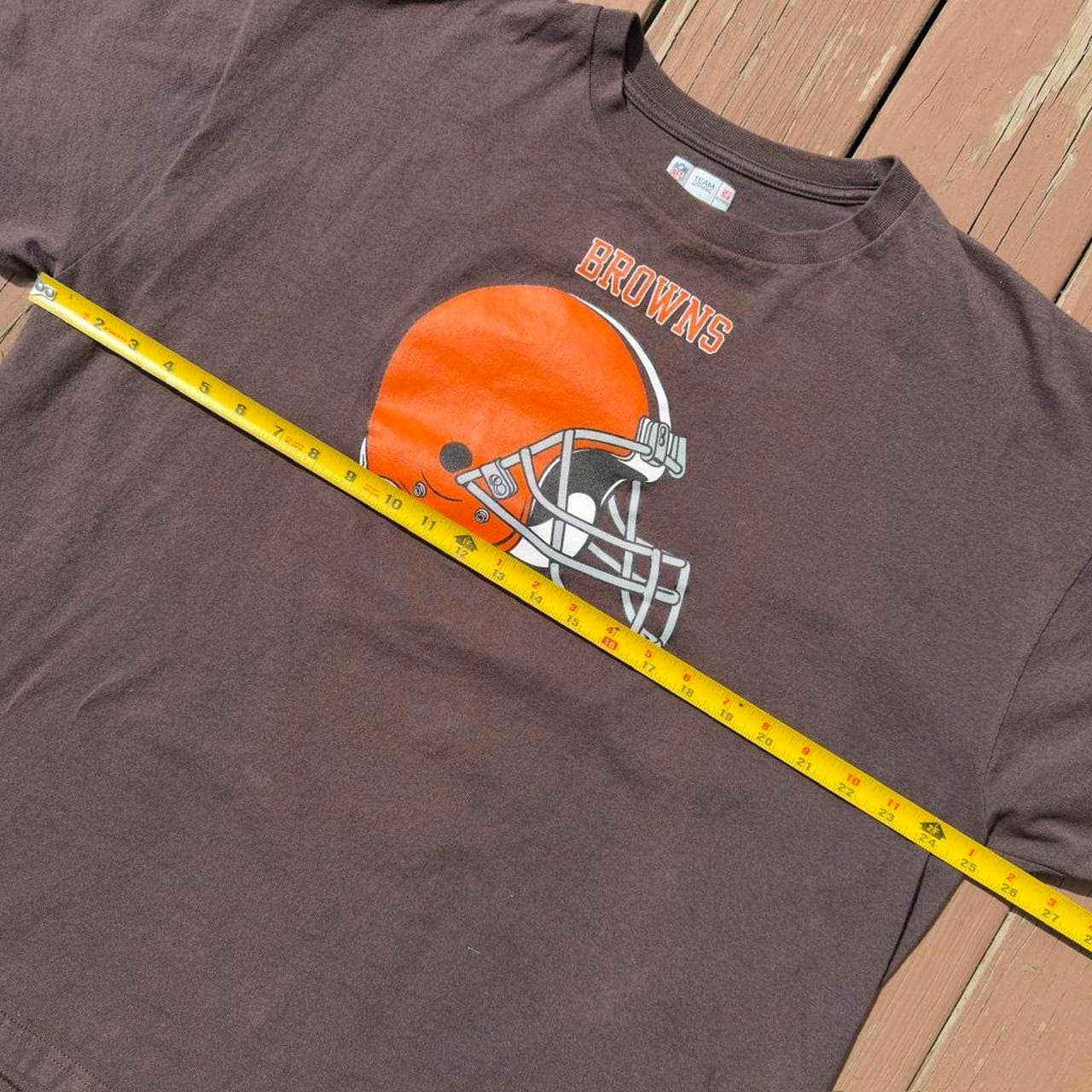 Vintage 2000s Cleveland Browns Johnny Manziel Johnny Football T-Shirt - Thumbnail 5