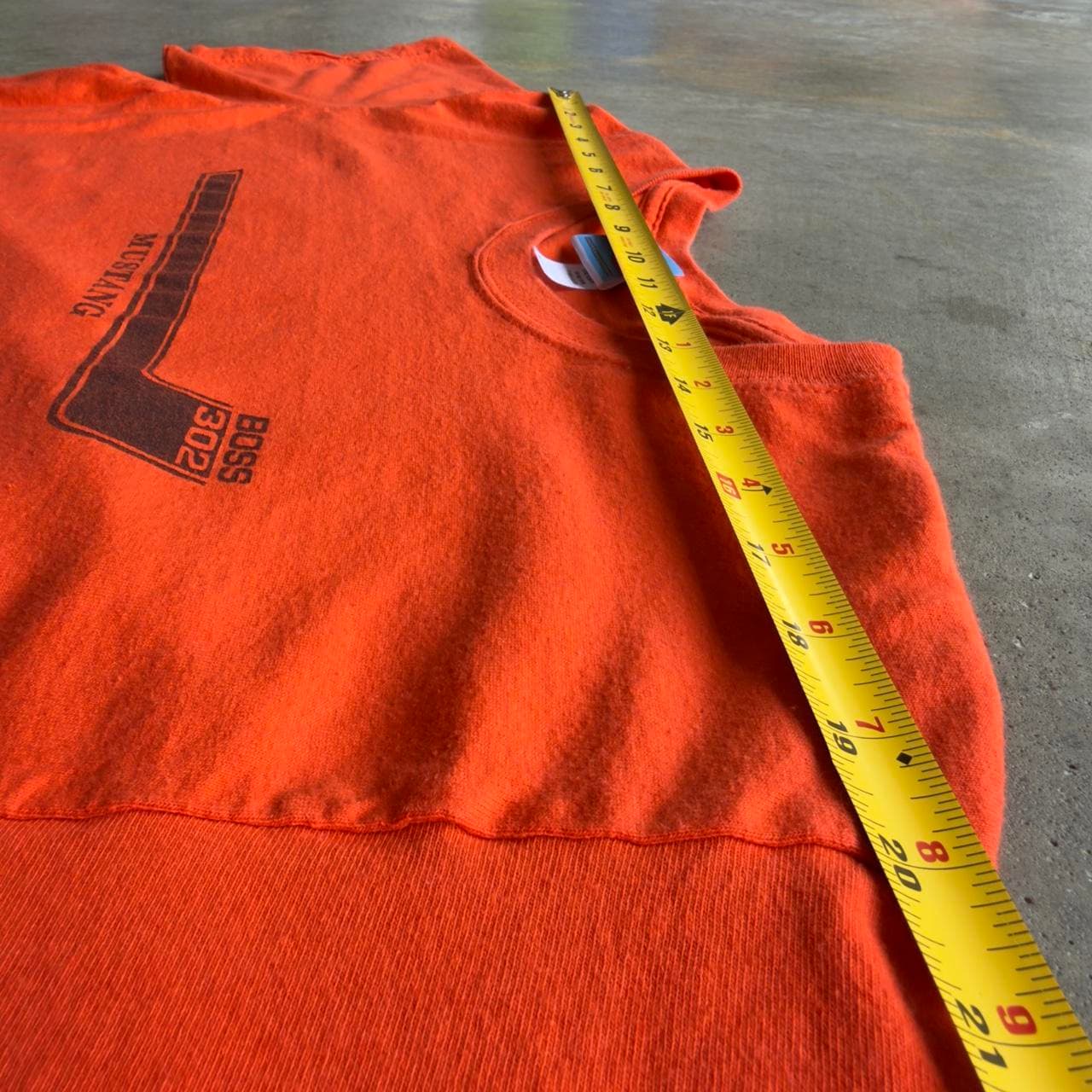 Super Rare Early 2000s Ford Mustang Boss 302 Vintage Tee - Y2K Grail - Thumbnail 5