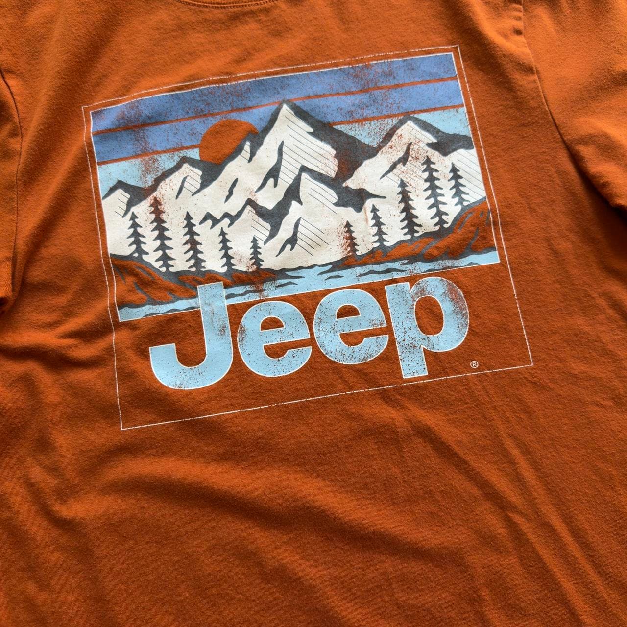 SUPER RARE Early 2000s Jeep Mountain Tee - Y2K GRAIL - Thumbnail 2