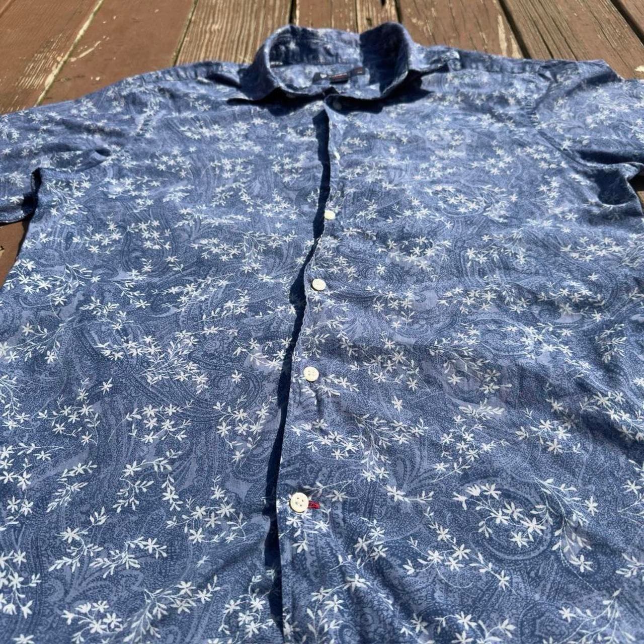 RARE EARLY 2000s CREMIEUX CLASSIC BUTTON UP - Y2K GRAIL - Thumbnail 4