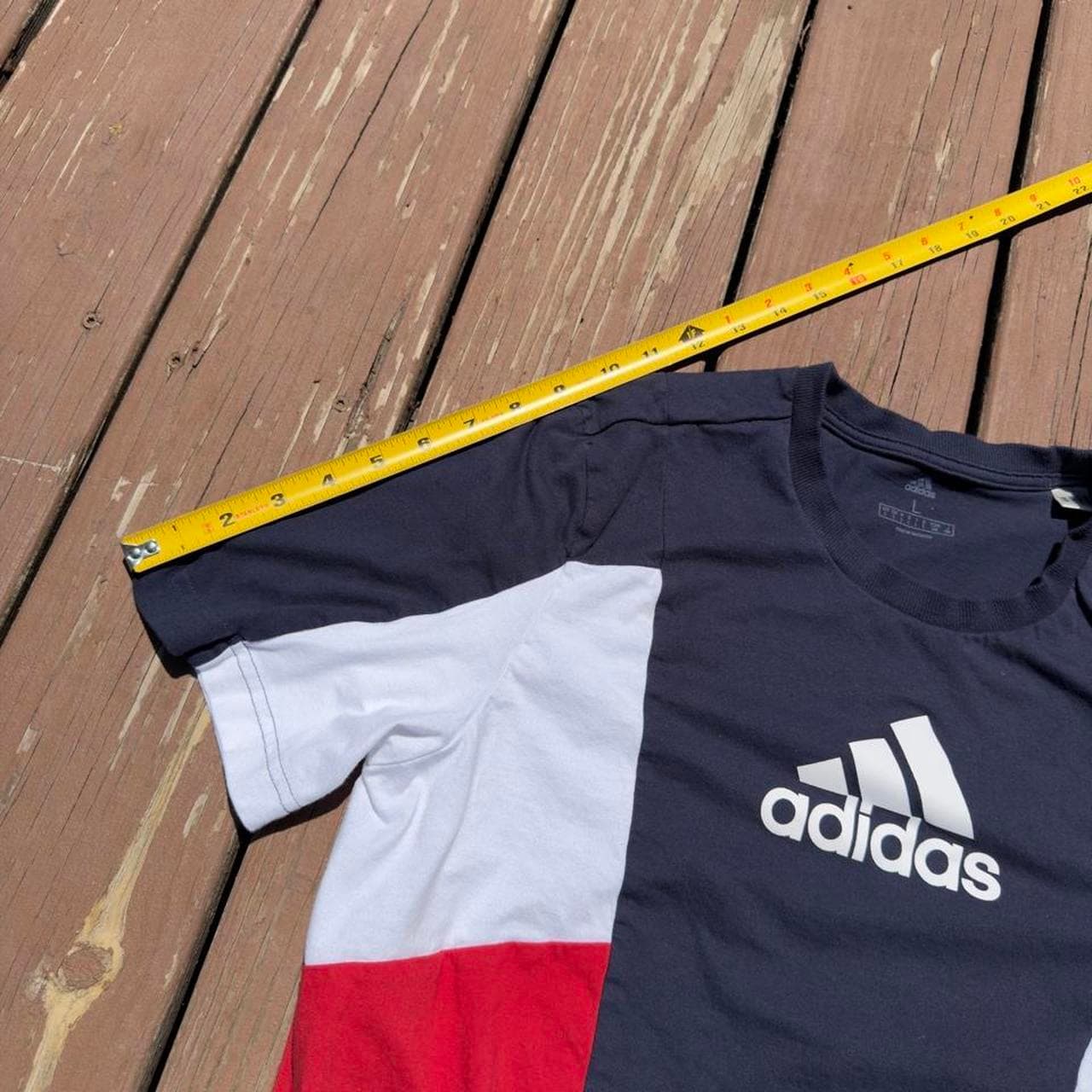 Super Rare Early 2000s Grail Adidas Colorblock Tee - Y2K GRAIL - Thumbnail 7