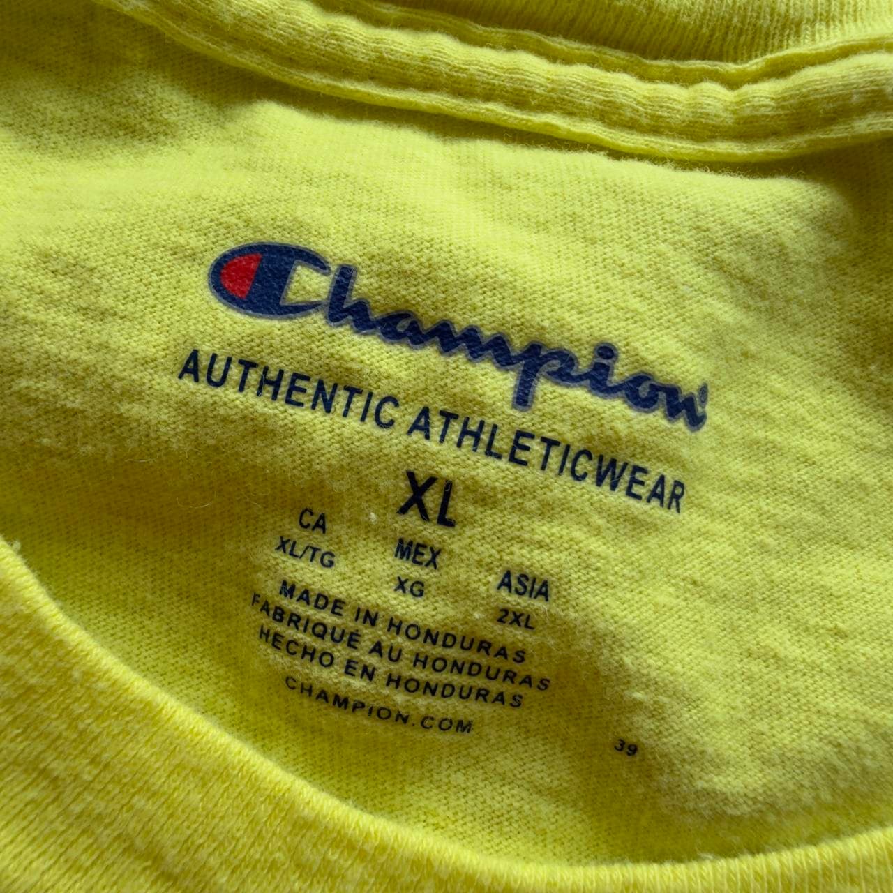 Super RARE Early 2000s Champion Script Logo Tee - Y2K GRAIL - Thumbnail 4