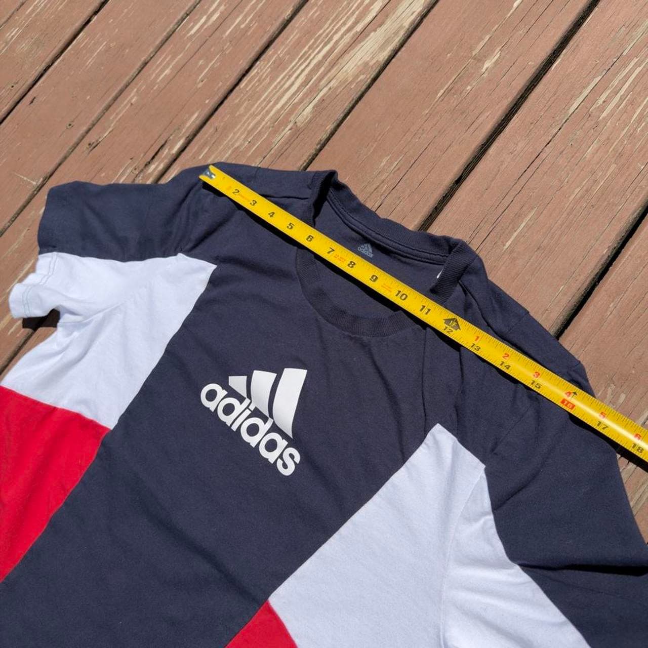 Super Rare Early 2000s Grail Adidas Colorblock Tee - Y2K GRAIL - Thumbnail 6