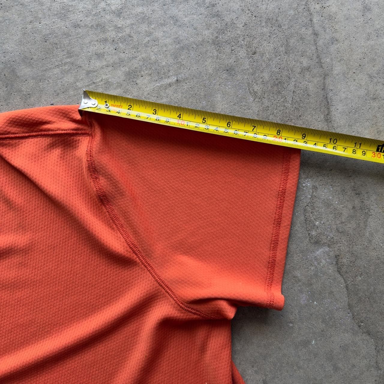 Super Rare Early 2000s MRA Sports Orange Mesh Athletic Tee - CRAZY GRAIL - Thumbnail 6