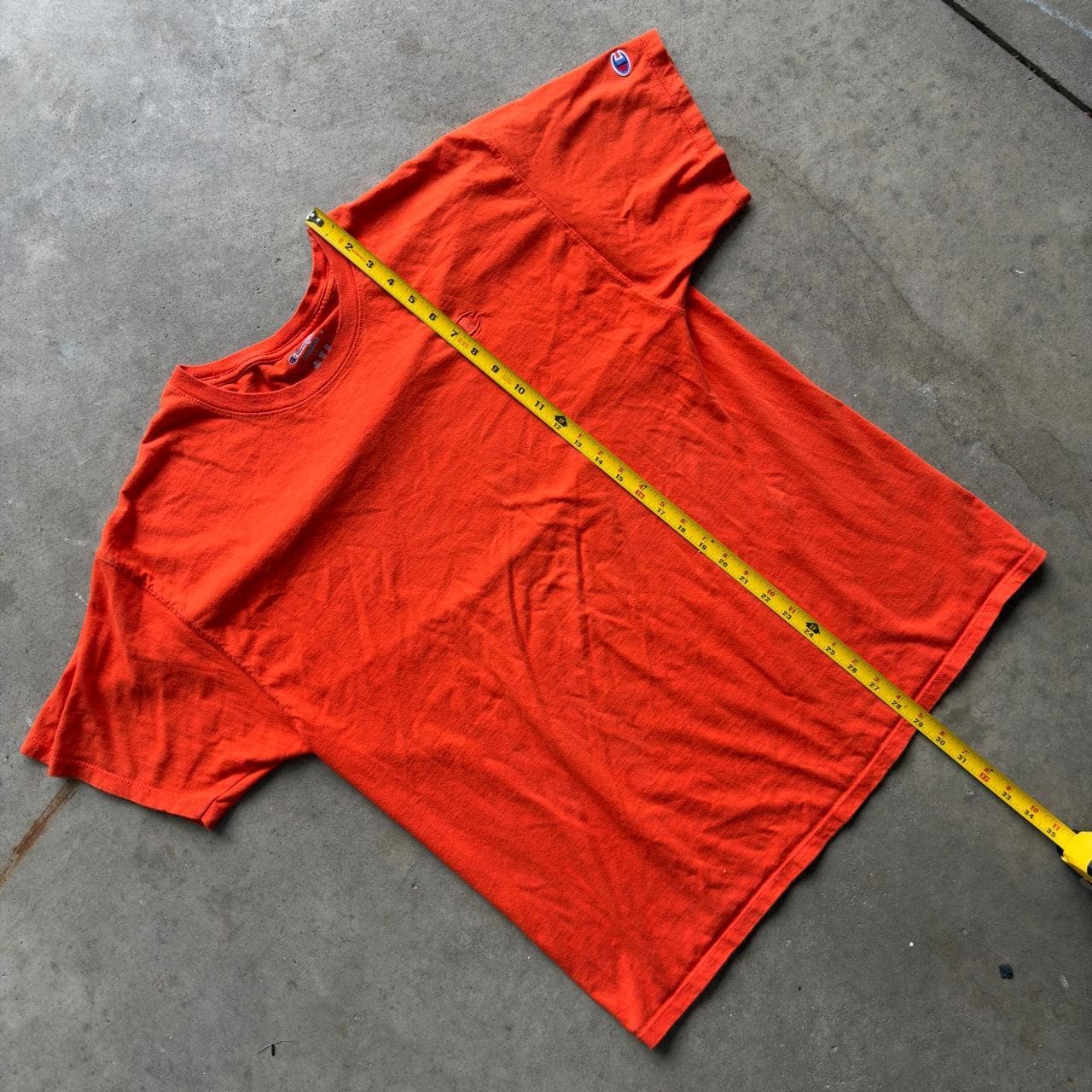 Super Rare Early 2000s Orange Champion Tee - GRAIL - Thumbnail 7