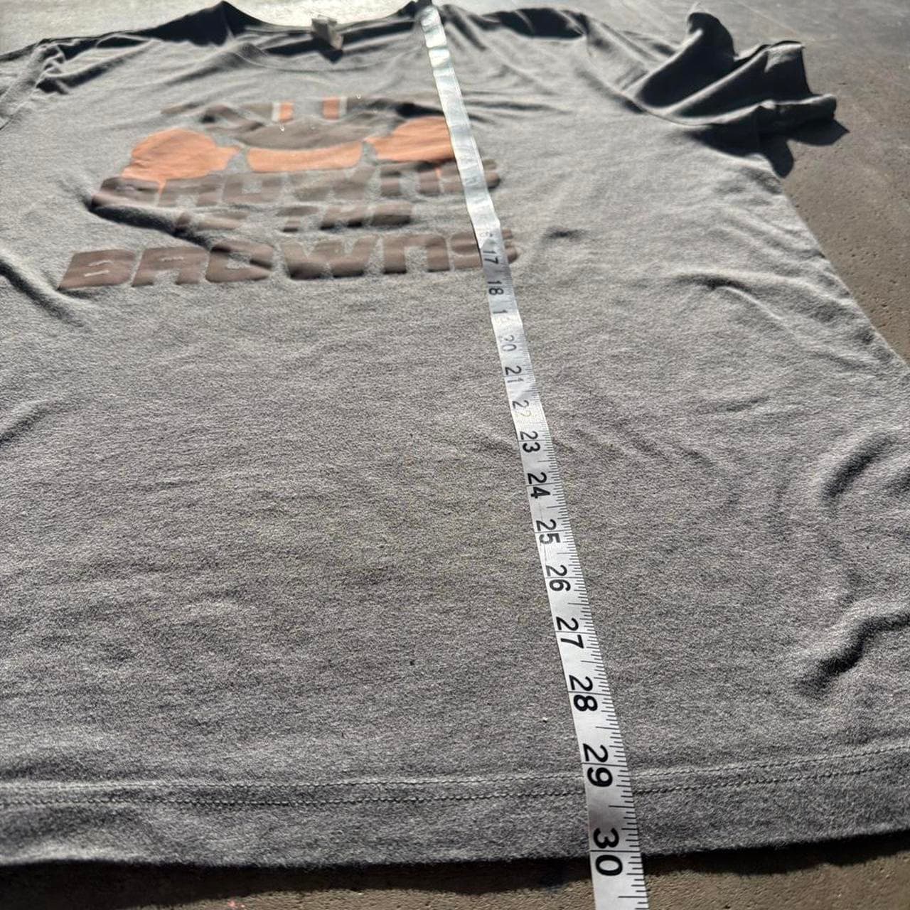 Bella+Canvas Cleveland Browns T-Shirt Grey NFL Funny Trendy Joke Tee “Browns Is The Browns” - Thumbnail 5