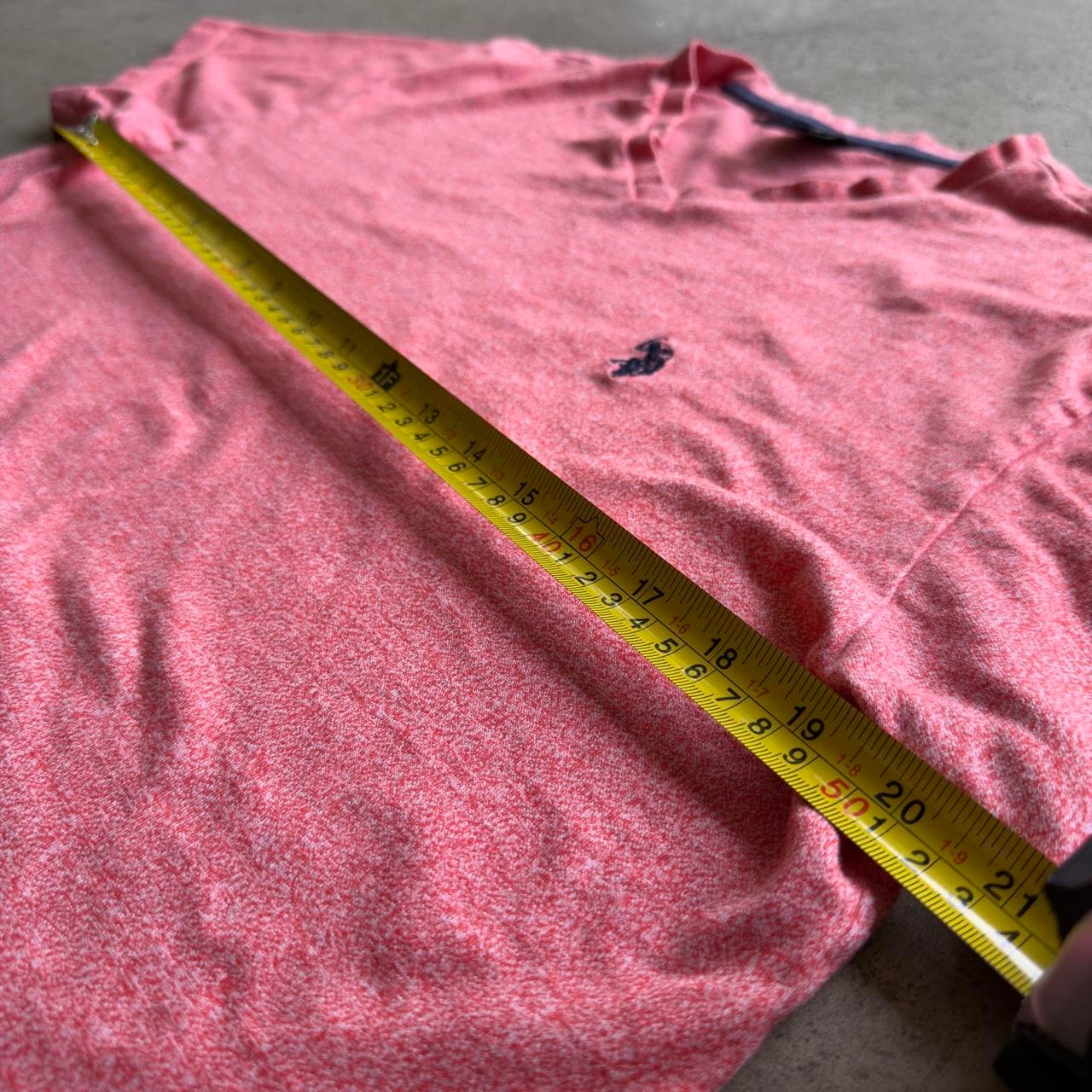 Super Rare Early 2000s U.S. Polo Assn Salmon Tee - GRAIL - Thumbnail 5