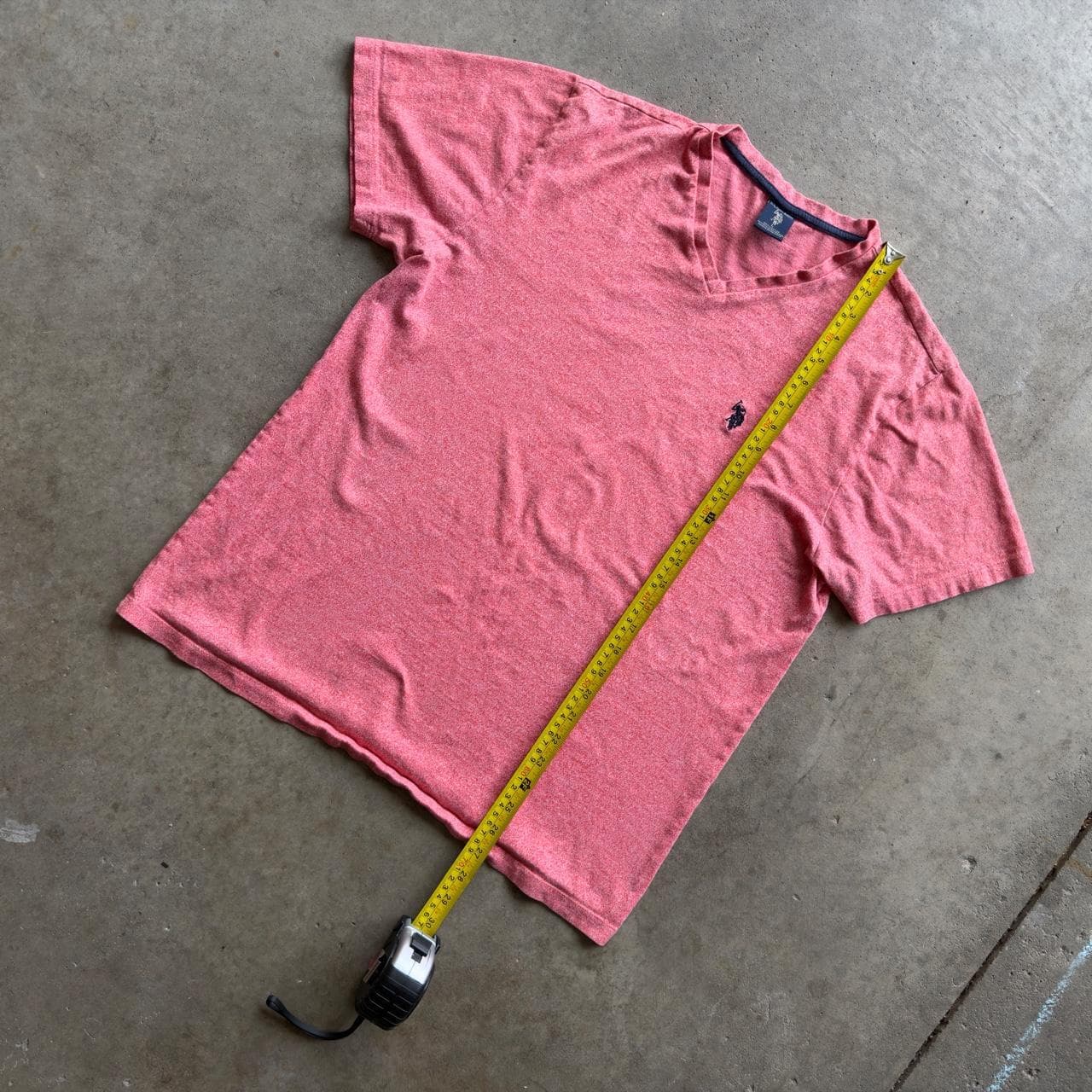 Super Rare Early 2000s U.S. Polo Assn Salmon Tee - GRAIL - Thumbnail 8