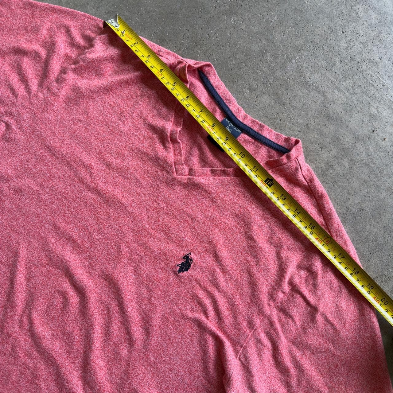 Super Rare Early 2000s U.S. Polo Assn Salmon Tee - GRAIL - Thumbnail 7