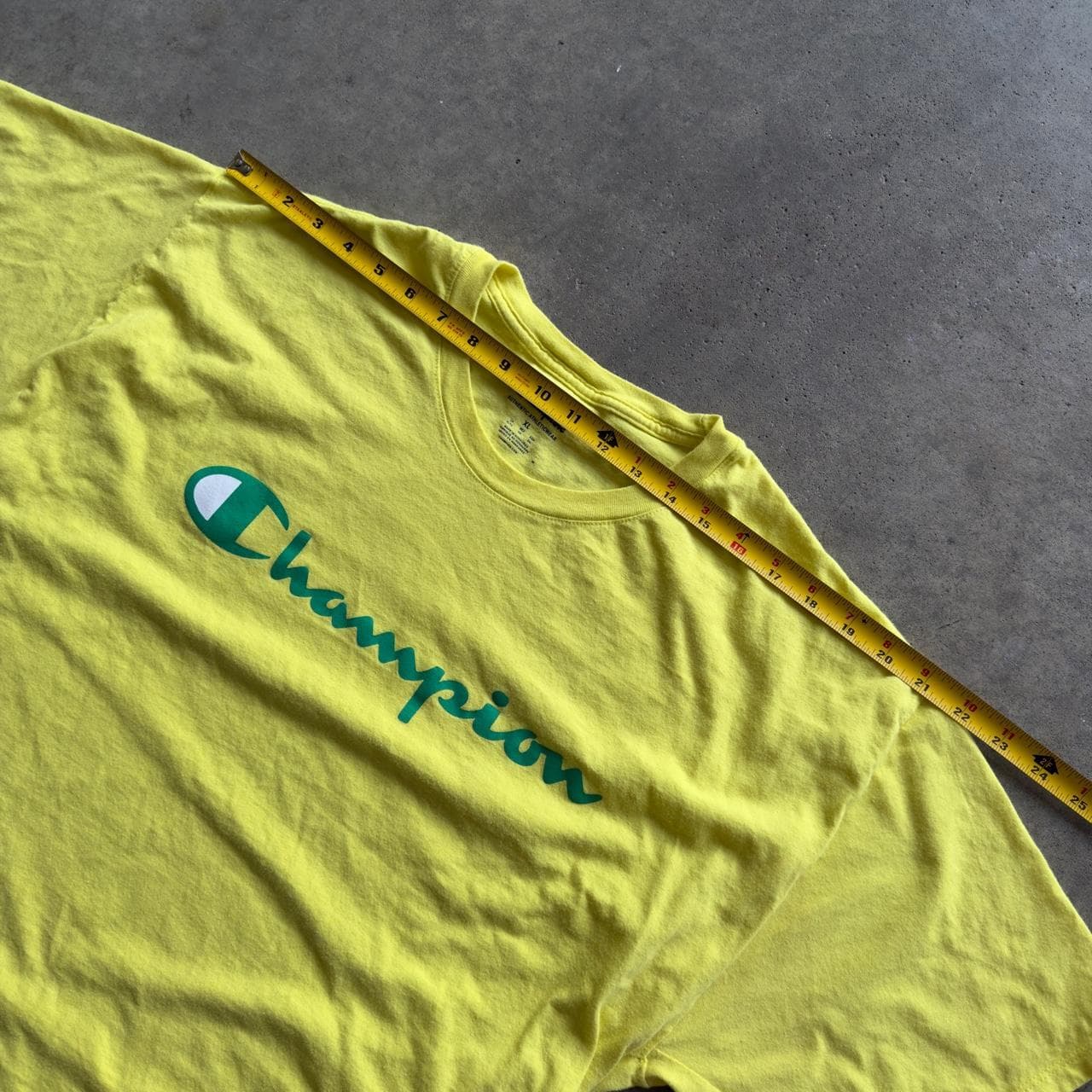 Super RARE Early 2000s Champion Script Logo Tee - Y2K GRAIL - Thumbnail 6