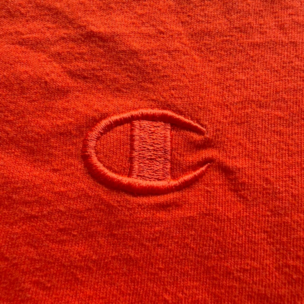 Super Rare Early 2000s Orange Champion Tee - GRAIL - Thumbnail 3