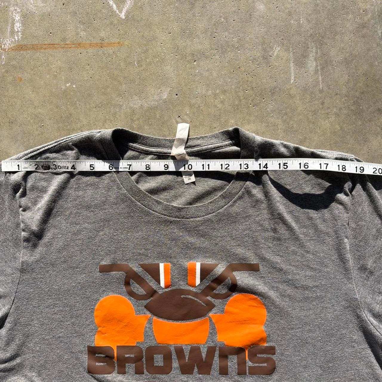 Bella+Canvas Cleveland Browns T-Shirt Grey NFL Funny Trendy Joke Tee “Browns Is The Browns” - Thumbnail 6