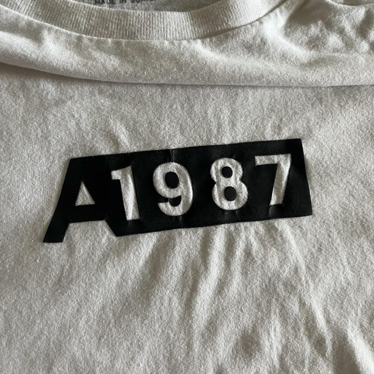 Super Rare Early 2000s Aéropostale “A1987” Throwback Logo Tee • Y2K GRAIL - Thumbnail 2