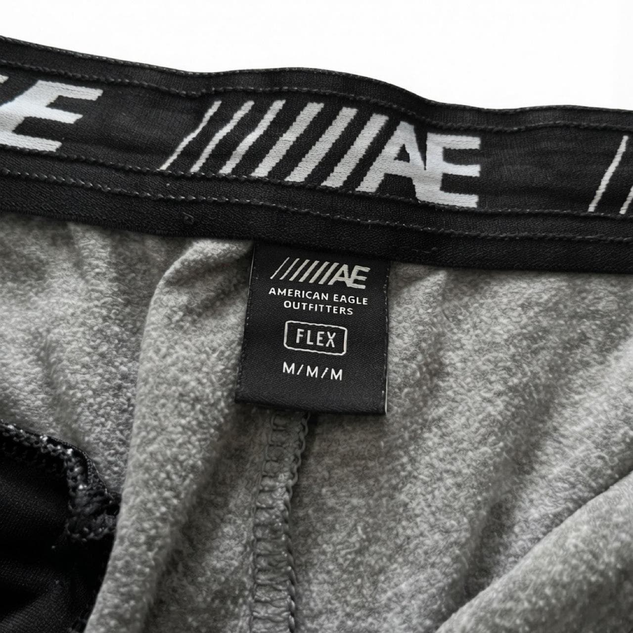 Super Rare Early 2000s American Eagle Grey Sweatpants - Y2K GRAIL - Thumbnail 2