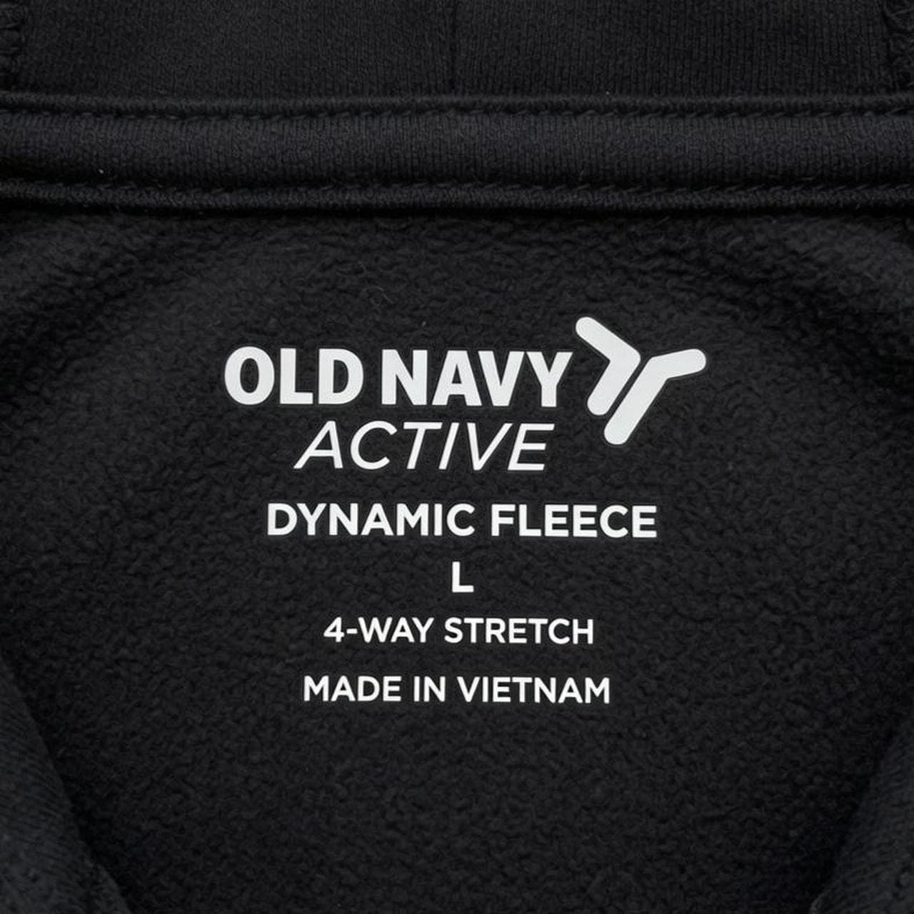 SUPER RARE EARLY 2000s OLD NAVY ACTIVE DYNAMIC FLEECE HOODIE - Thumbnail 2