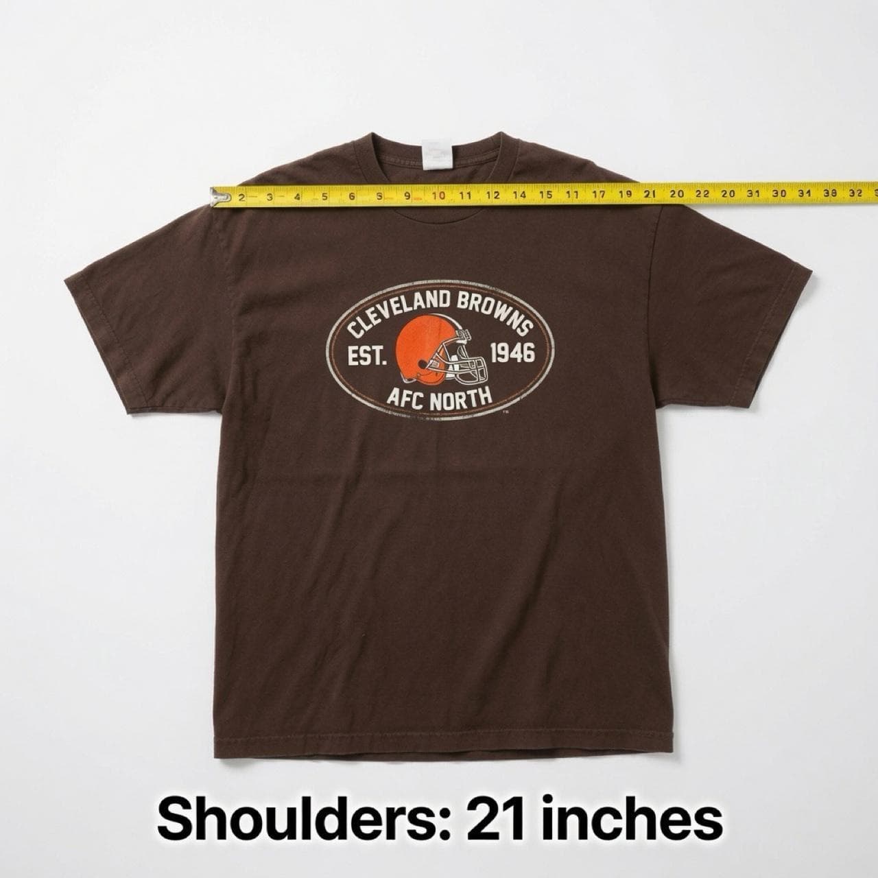Super Rare Early 2000s Cleveland Browns Throwback Tee - GRAIL - Thumbnail 3