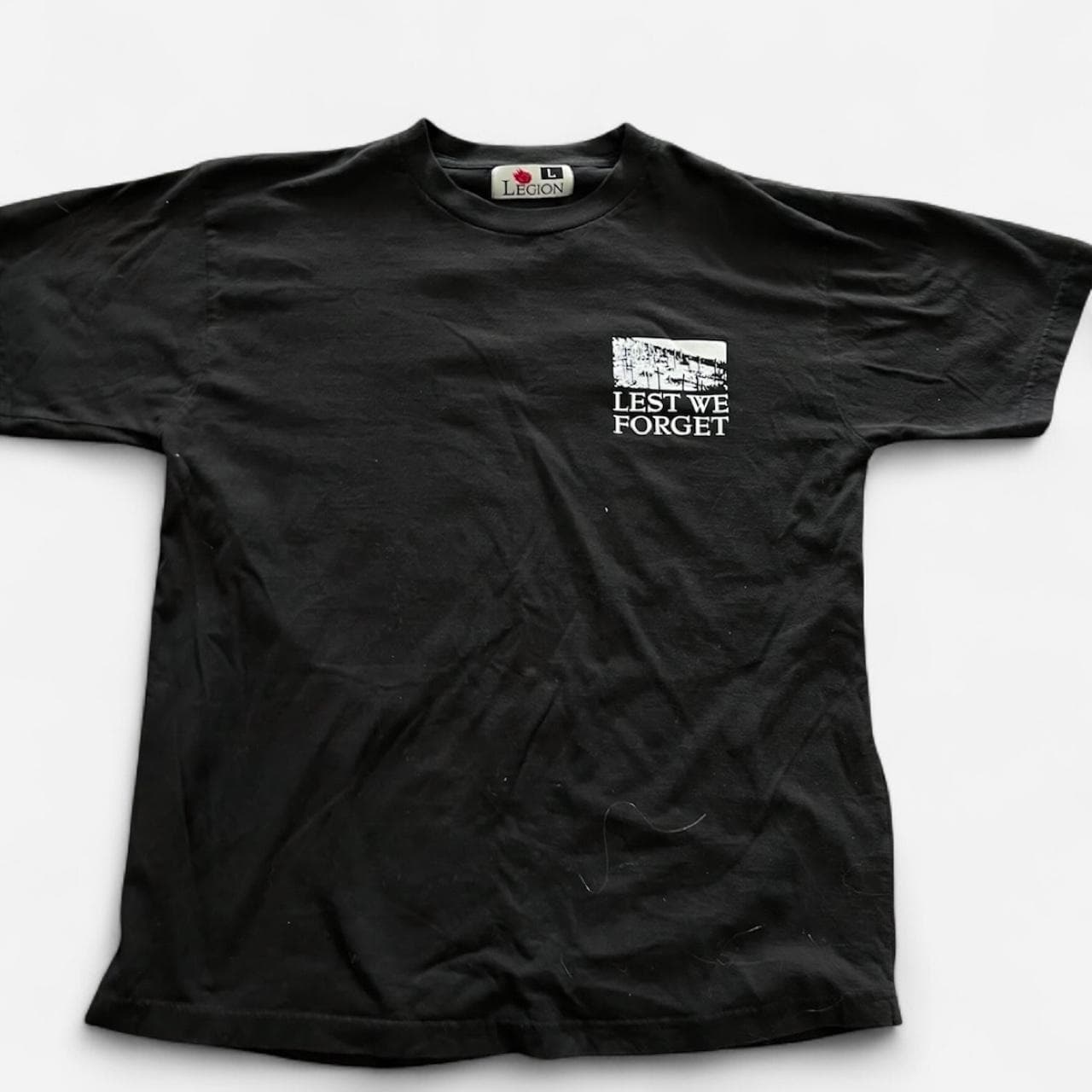 Super RARE Early 2000s Legion “Lest We Forget” Tee - Y2K GRAIL - Thumbnail 4