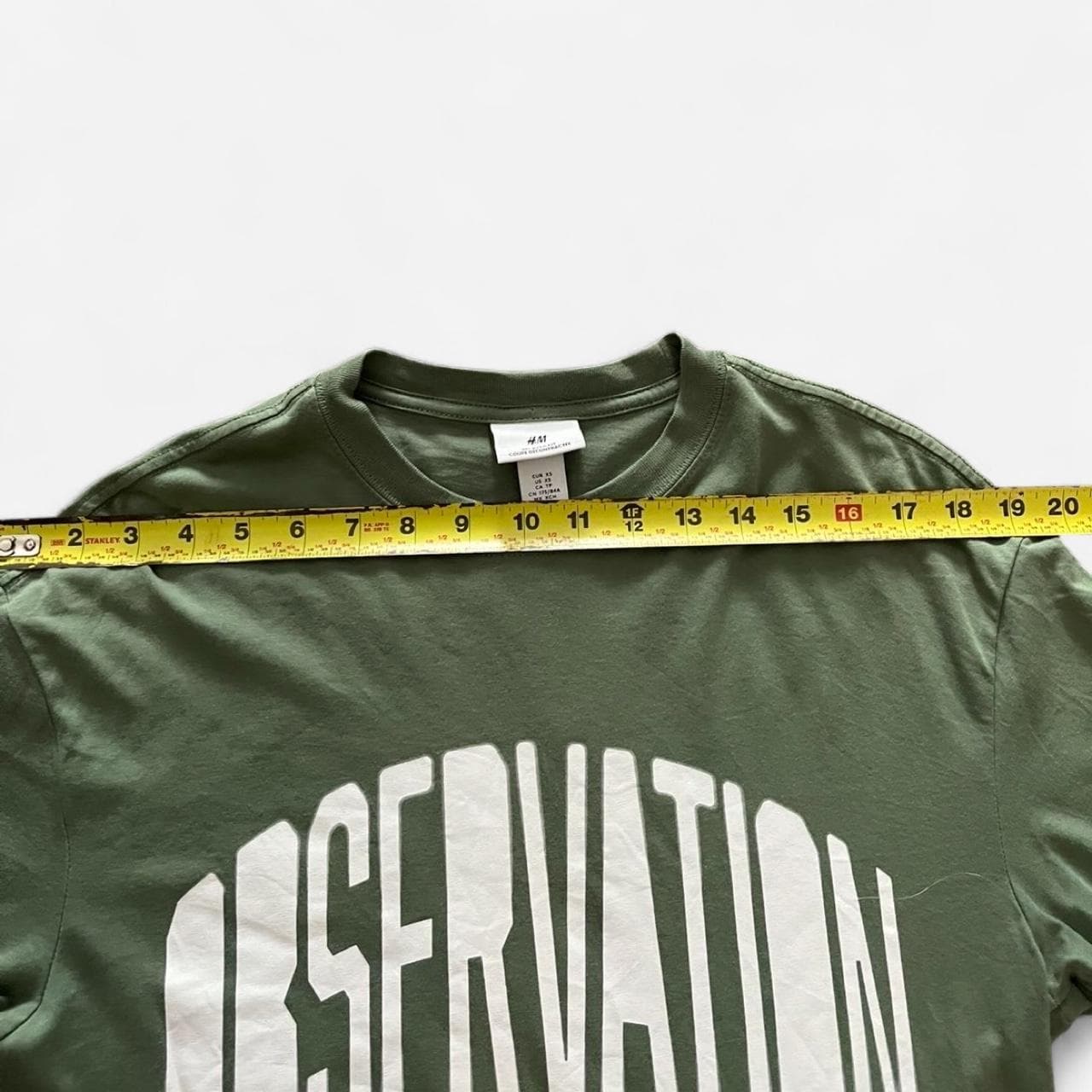 Super Rare Early 2000s H&M “OBSERVATION” Tee - GRAIL - Thumbnail 4