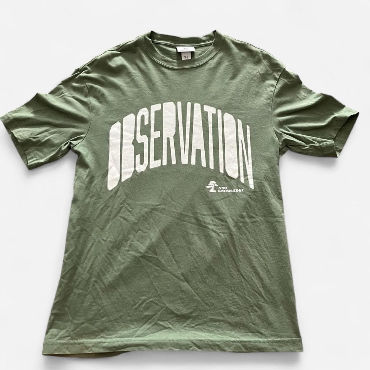 Super Rare Early 2000s H&M “OBSERVATION” Tee - GRAIL - Thumbnail 8
