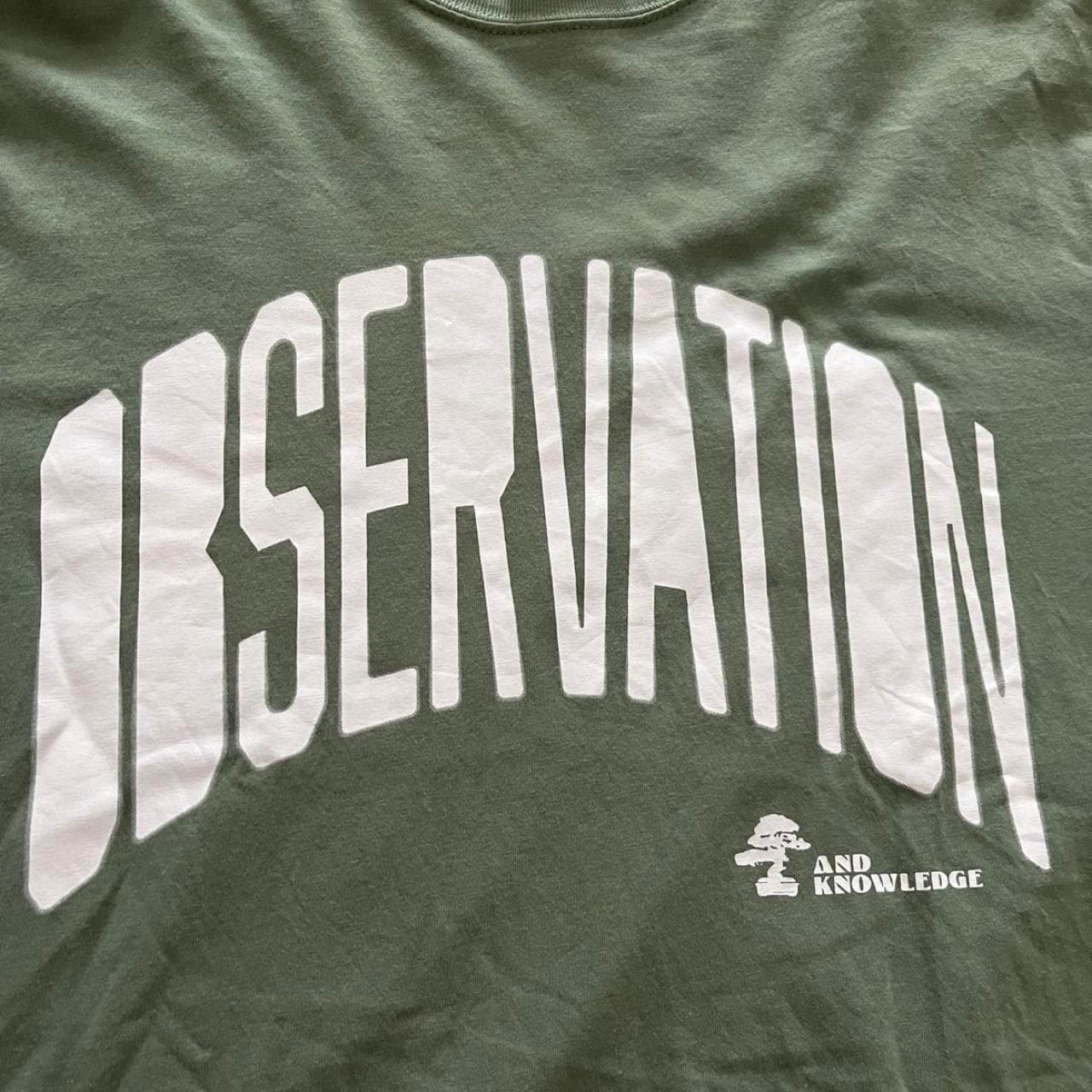 Super Rare Early 2000s H&M “OBSERVATION” Tee - GRAIL - Thumbnail 3