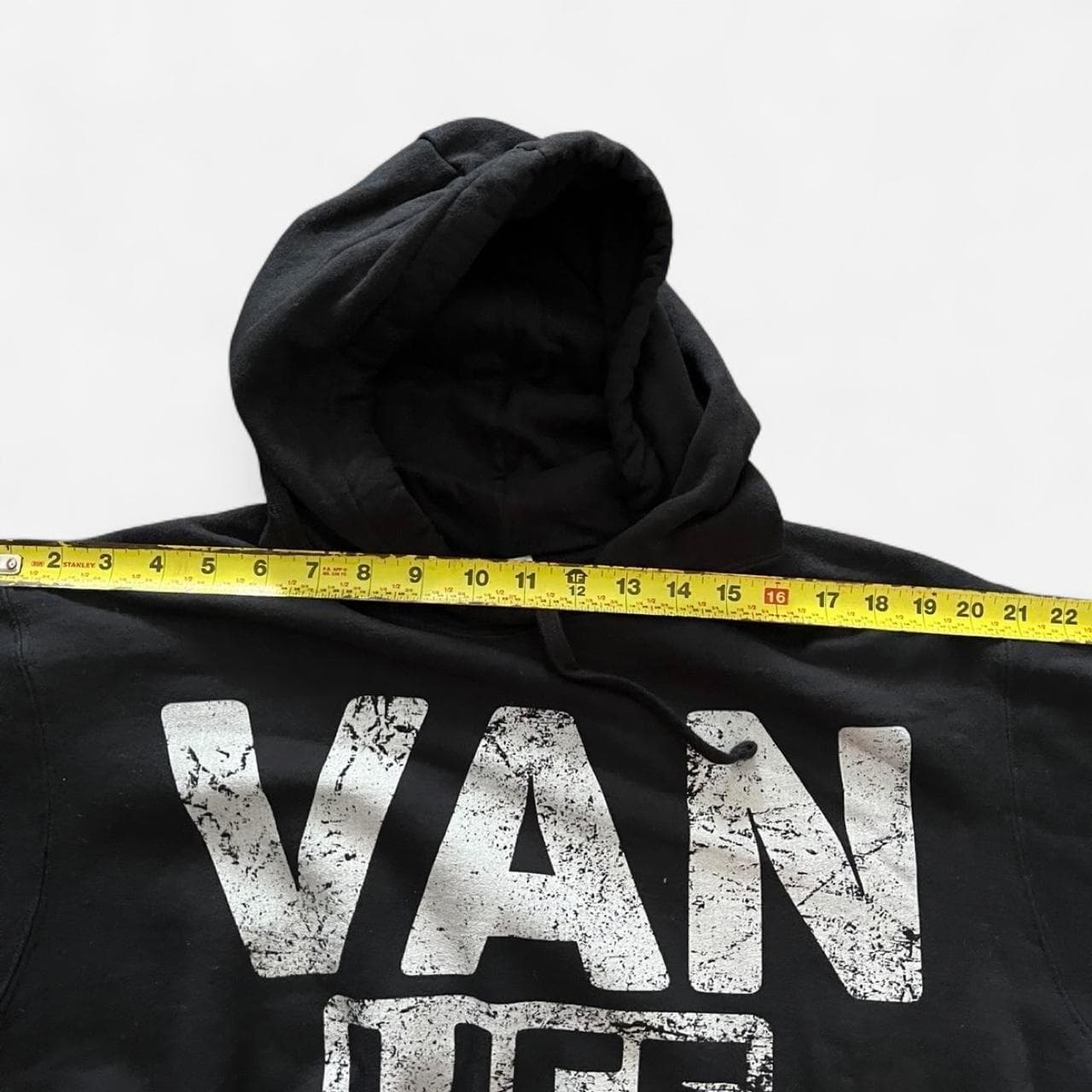 Super Rare Early 2000s Black Hoodie - Y2K GRAIL - Thumbnail 5