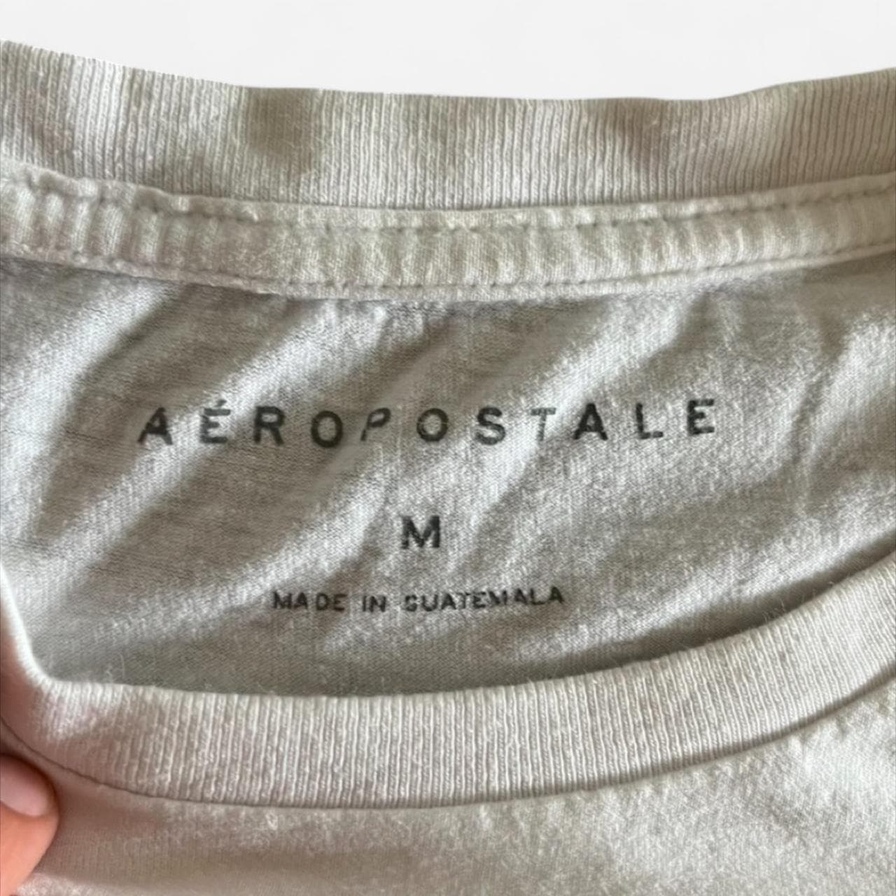 Super Rare Early 2000s Aéropostale “A1987” Throwback Logo Tee • Y2K GRAIL - Thumbnail 3