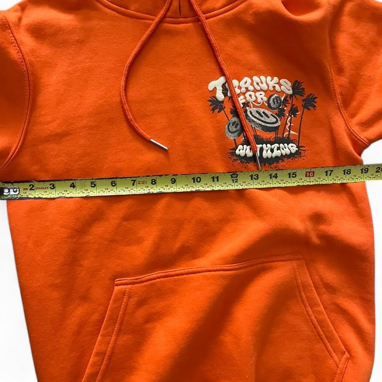 SUPER RARE Early 2000s Orange Hoodie - Thumbnail 6