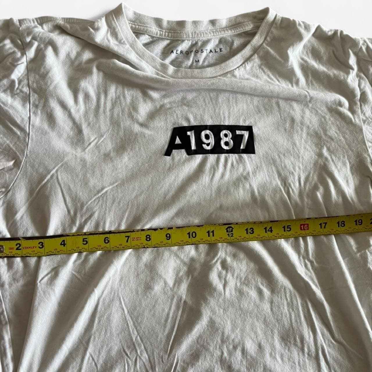 Super Rare Early 2000s Aéropostale “A1987” Throwback Logo Tee • Y2K GRAIL - Thumbnail 6