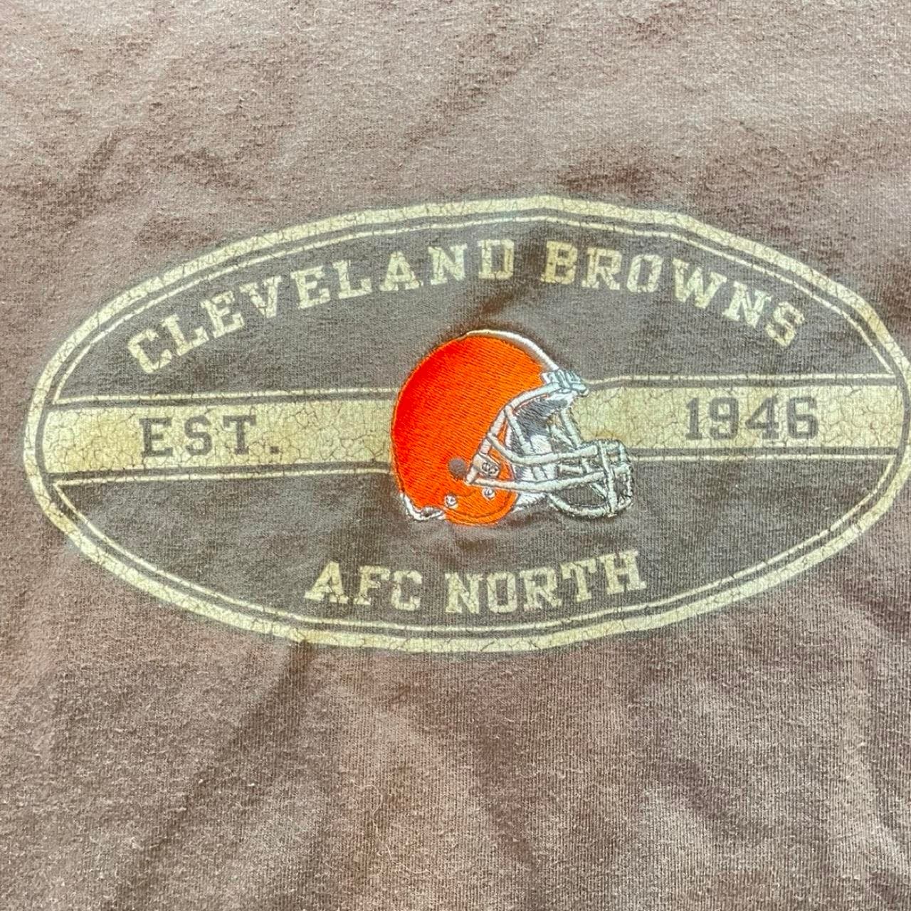 Super Rare Early 2000s Cleveland Browns Throwback Tee - GRAIL - Thumbnail 7