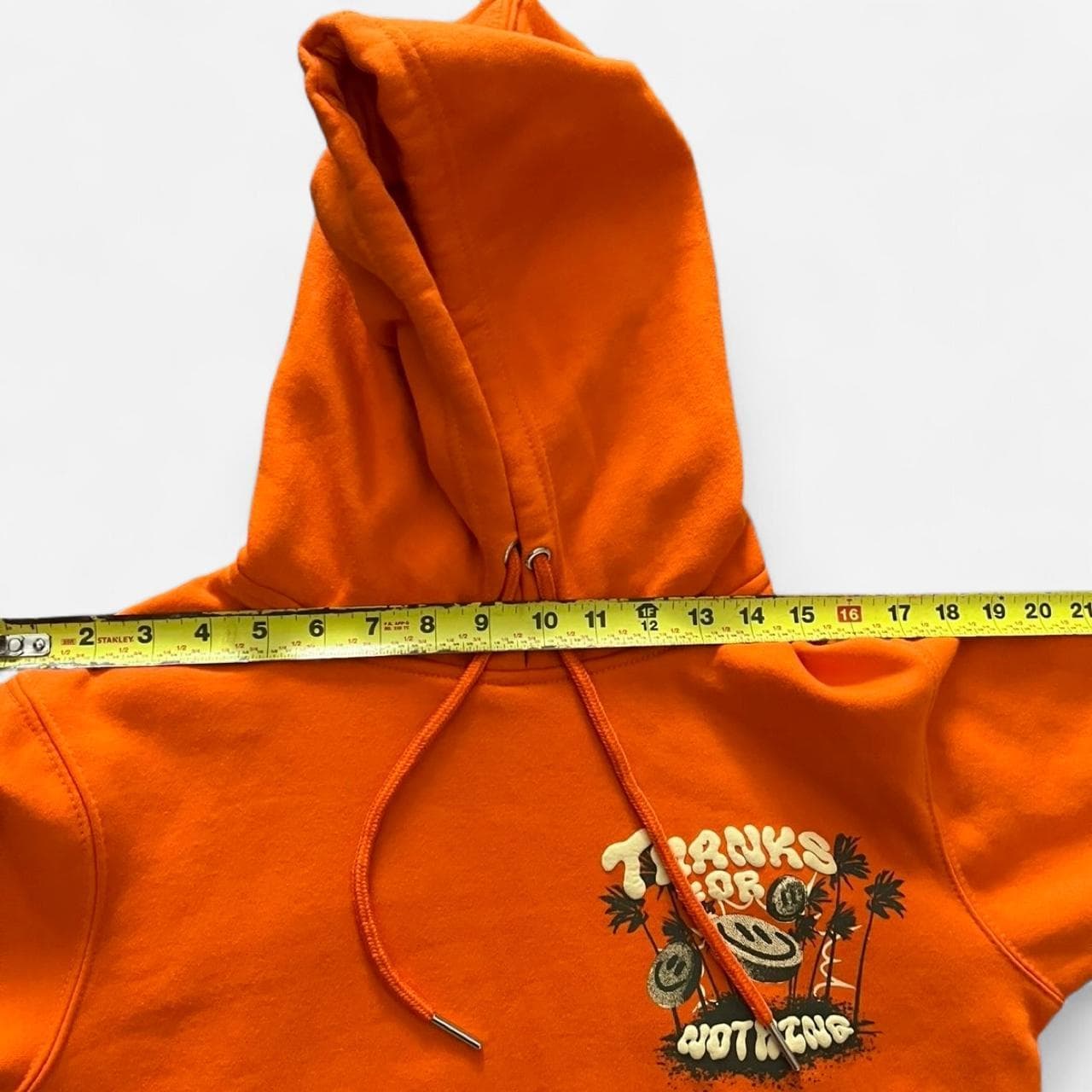 SUPER RARE Early 2000s Orange Hoodie - Thumbnail 5
