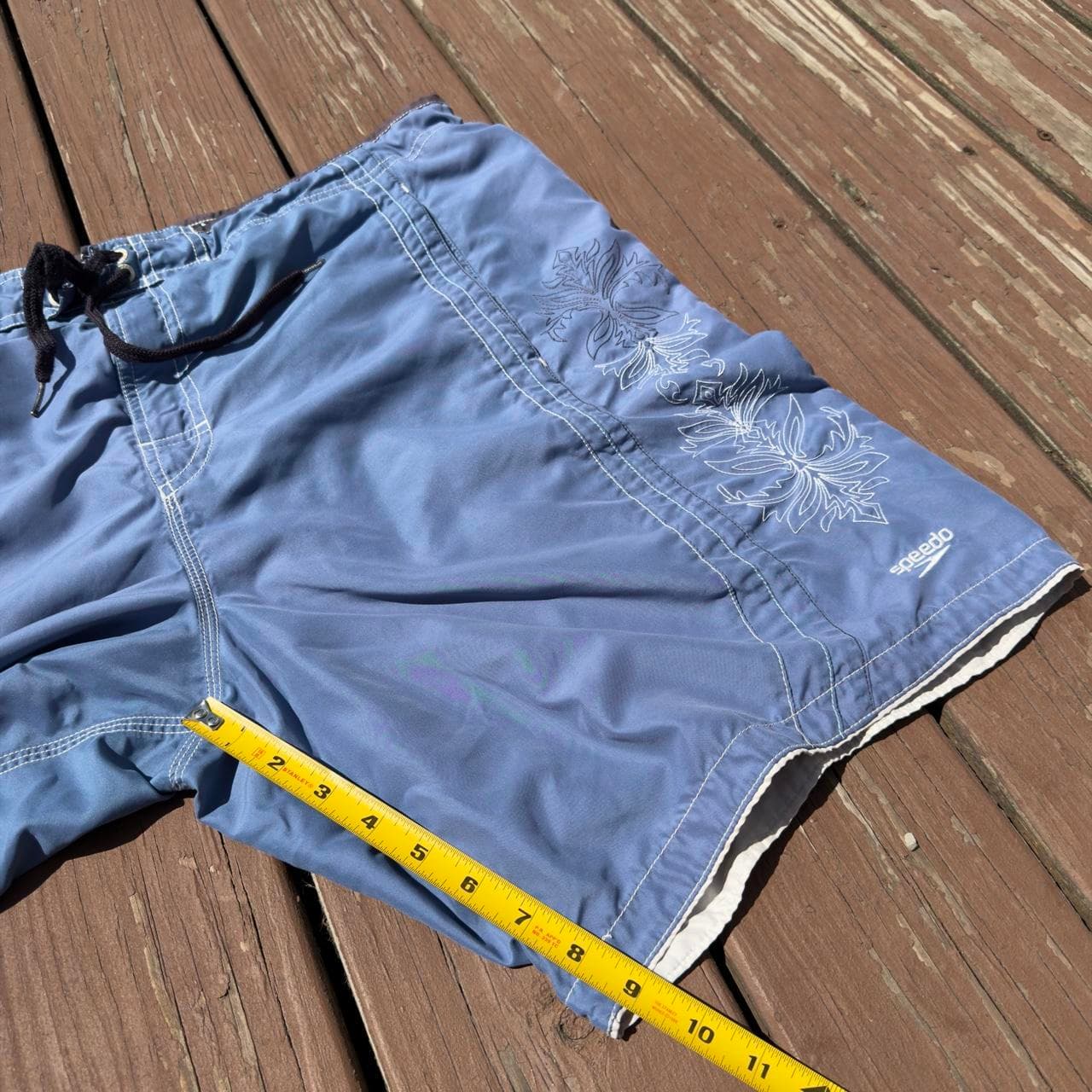 ULTRA RARE EARLY 2000s SPEEDO Y2K GRAIL BOARD TRUNKS - Thumbnail 7