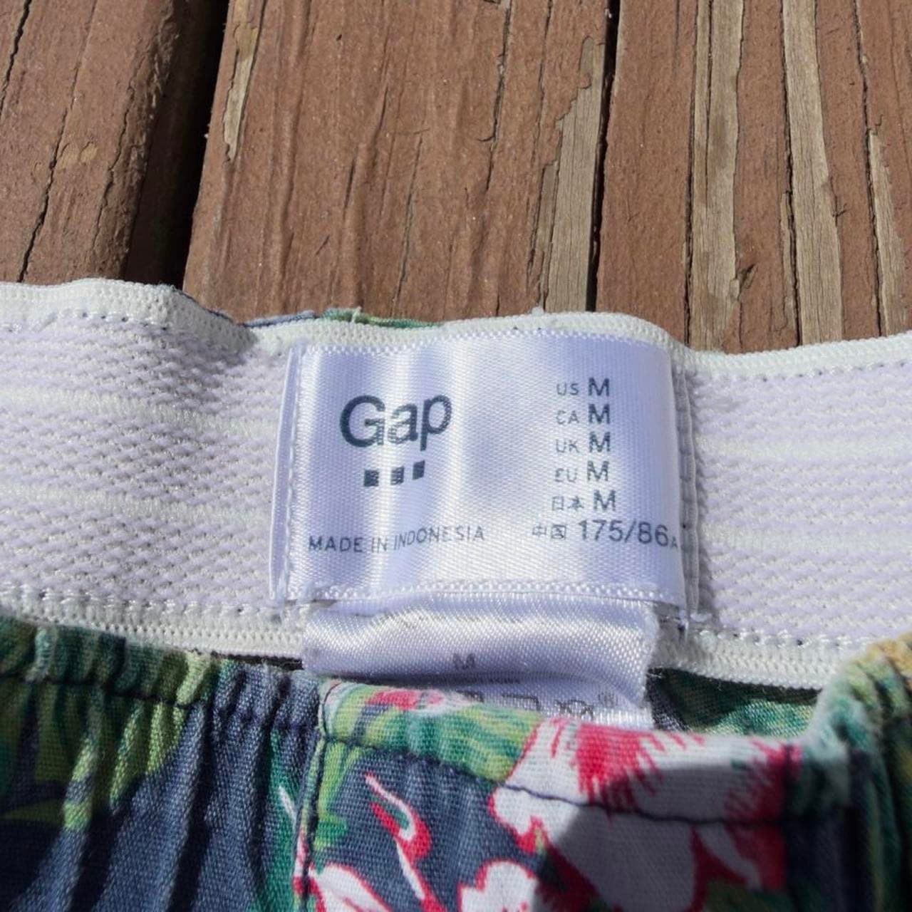 Rare Early 2000s Gap Grail Floral Rose Boxer Shorts - Thumbnail 4