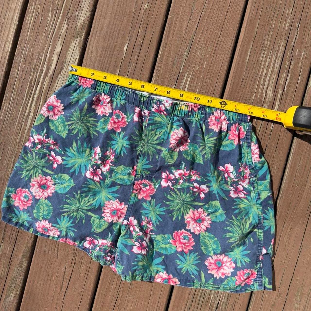 Rare Early 2000s Gap Grail Floral Rose Boxer Shorts - Thumbnail 5