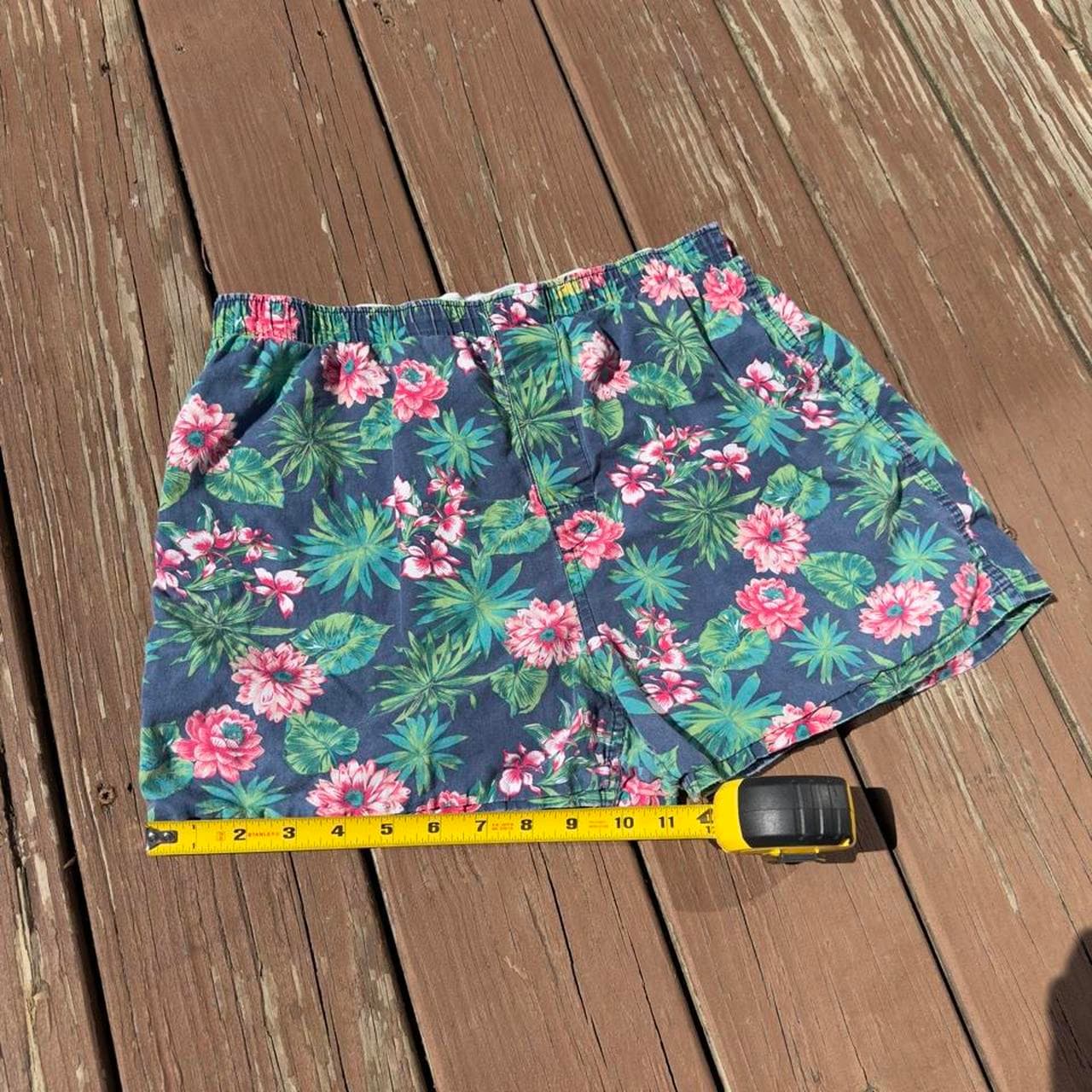 Rare Early 2000s Gap Grail Floral Rose Boxer Shorts - Thumbnail 8