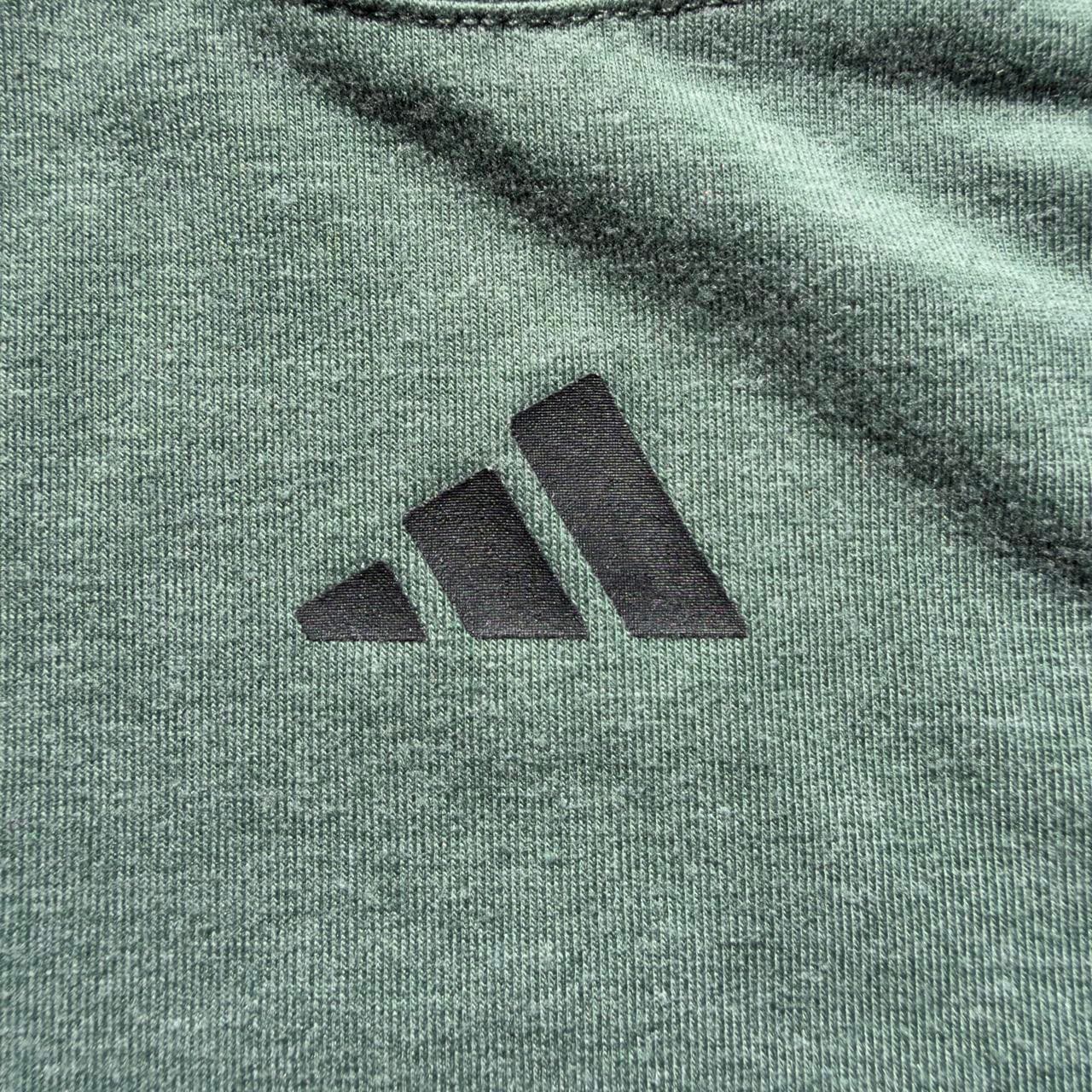 Super Rare Early 2000s Adidas Green Tank Top - Rare Vintage Grail - Thumbnail 3