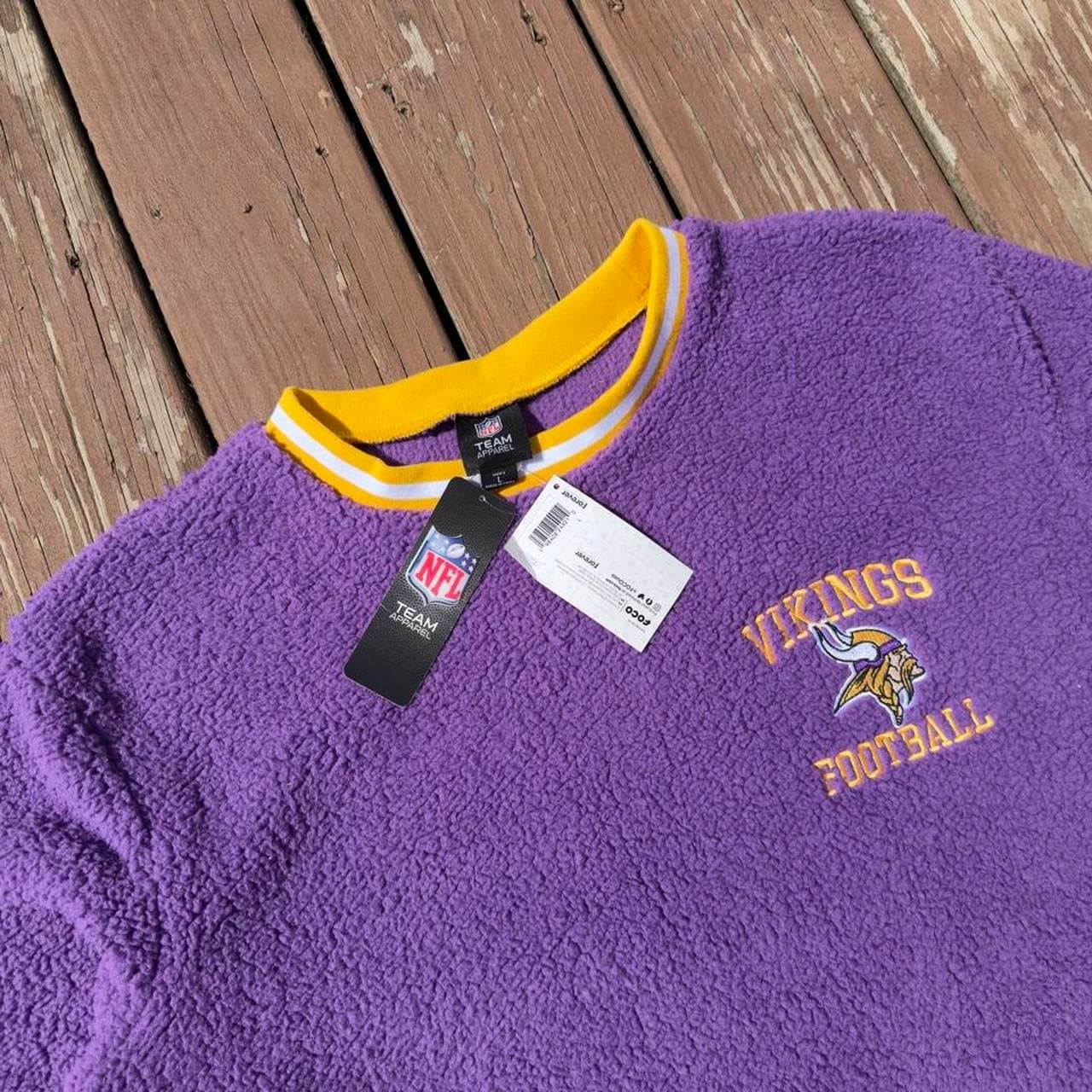 Super Rare Early 2000s Minnesota Vikings Sweatshirt - Y2K GRAIL - Thumbnail 2
