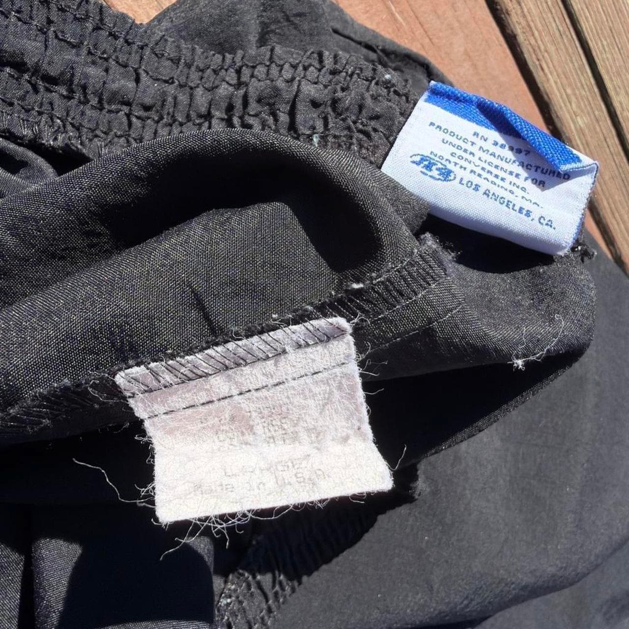 ULTRA RARE 1980s CONVERSE NYLON TRACK PANTS - 80s GRAIL - Thumbnail 5