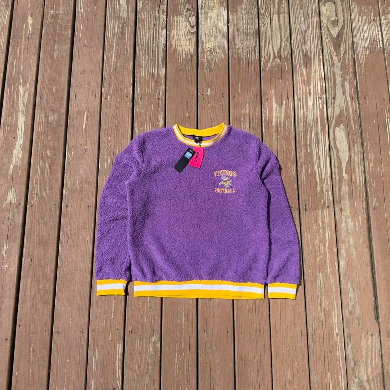 Super Rare Early 2000s Minnesota Vikings Sweatshirt - Y2K GRAIL