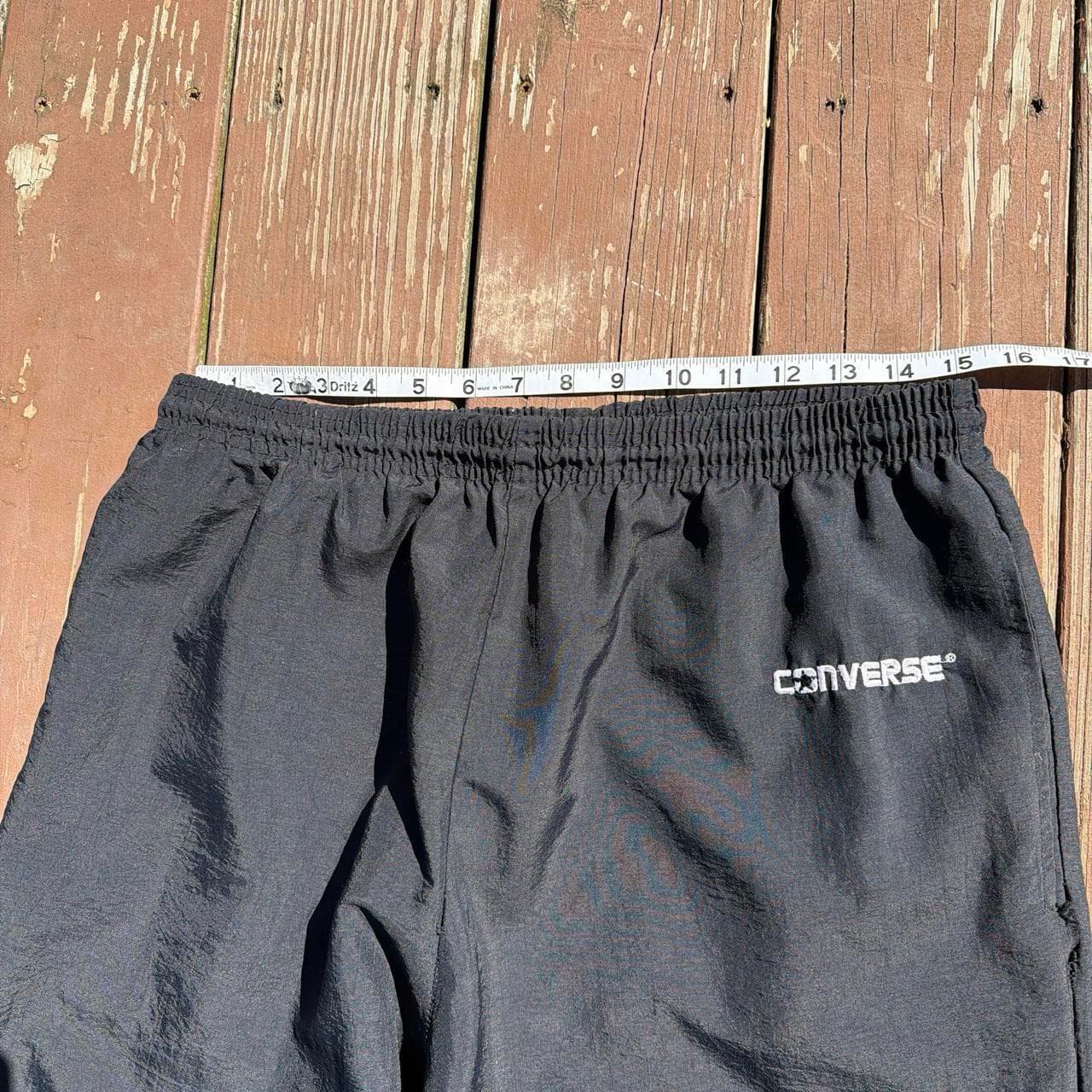 ULTRA RARE 1980s CONVERSE NYLON TRACK PANTS - 80s GRAIL - Thumbnail 6