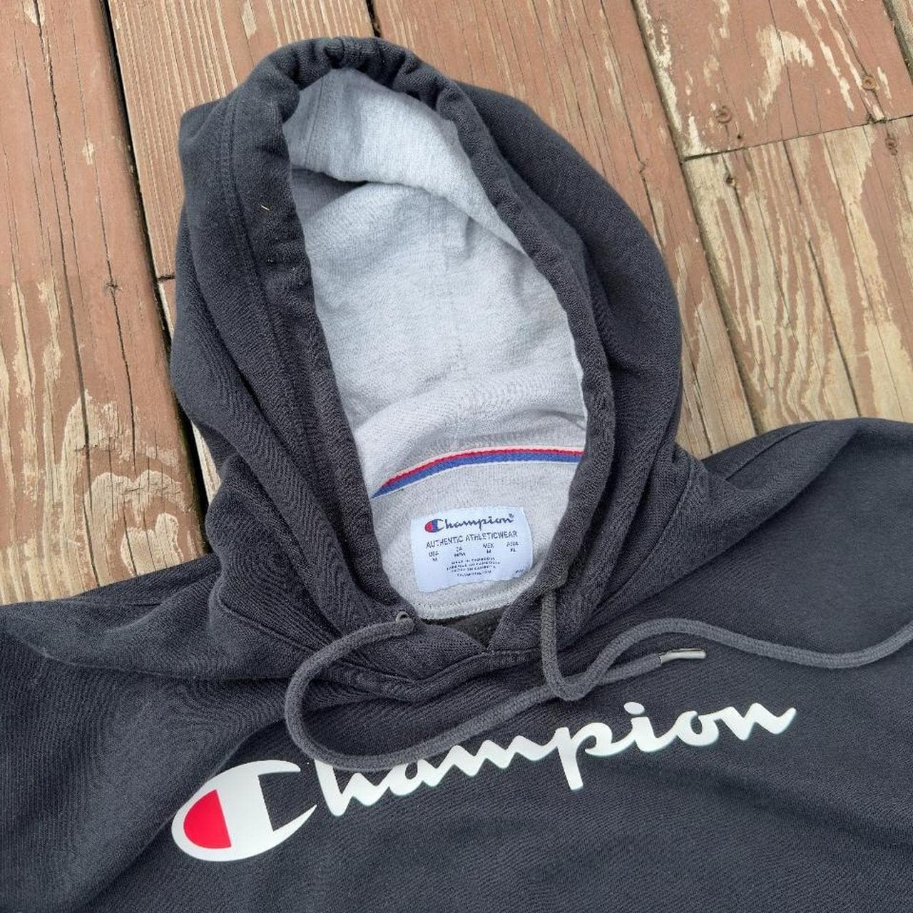 Super Rare Early 2000s Champion Hoodie - Y2K GRAIL - Thumbnail 2