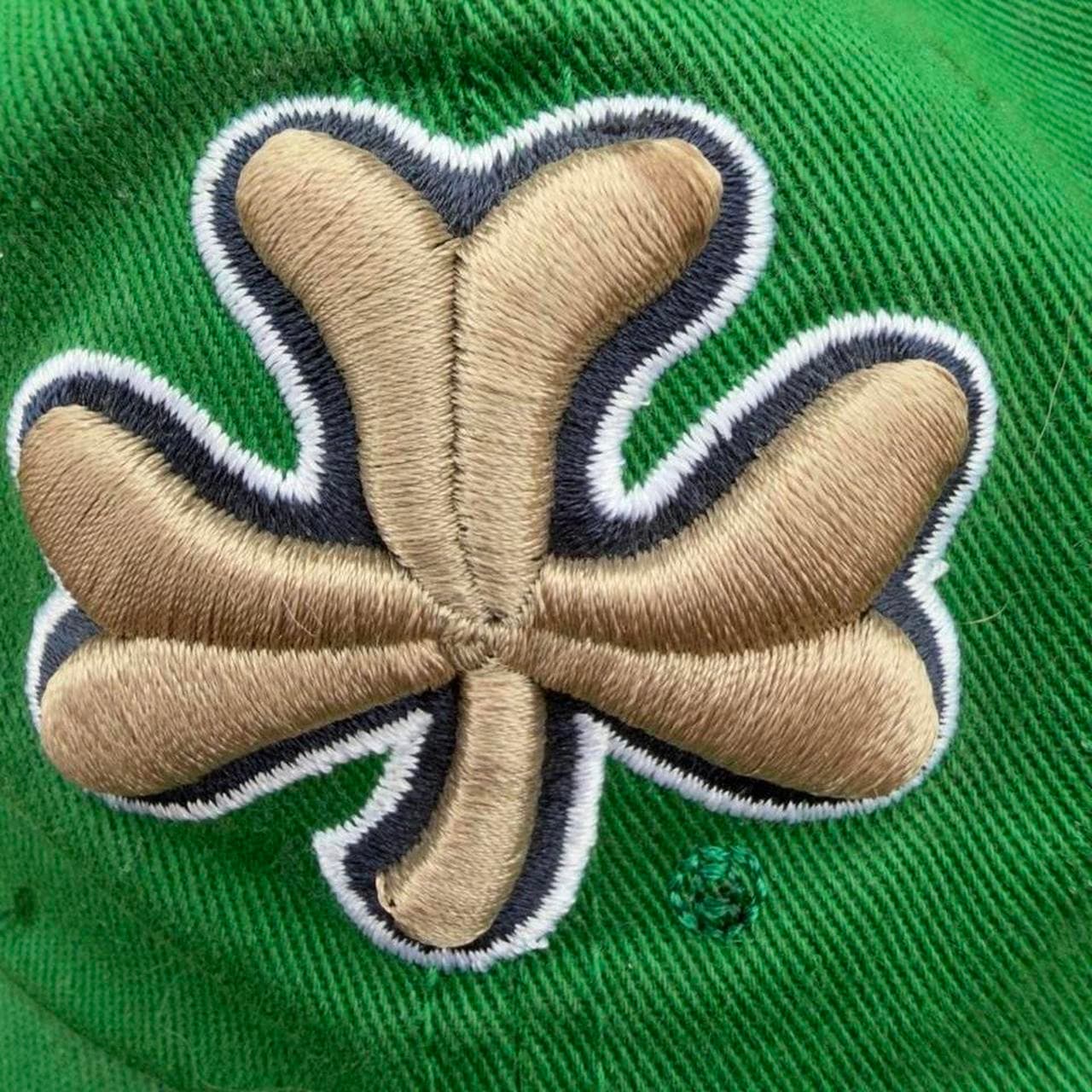 Super Rare Early 2000s Notre Dame Irish Shamrock Logo Hat - Thumbnail 6