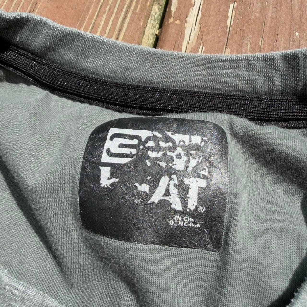 Super Rare Early 2000s Green Long Sleeve Crewneck - Thumbnail 3