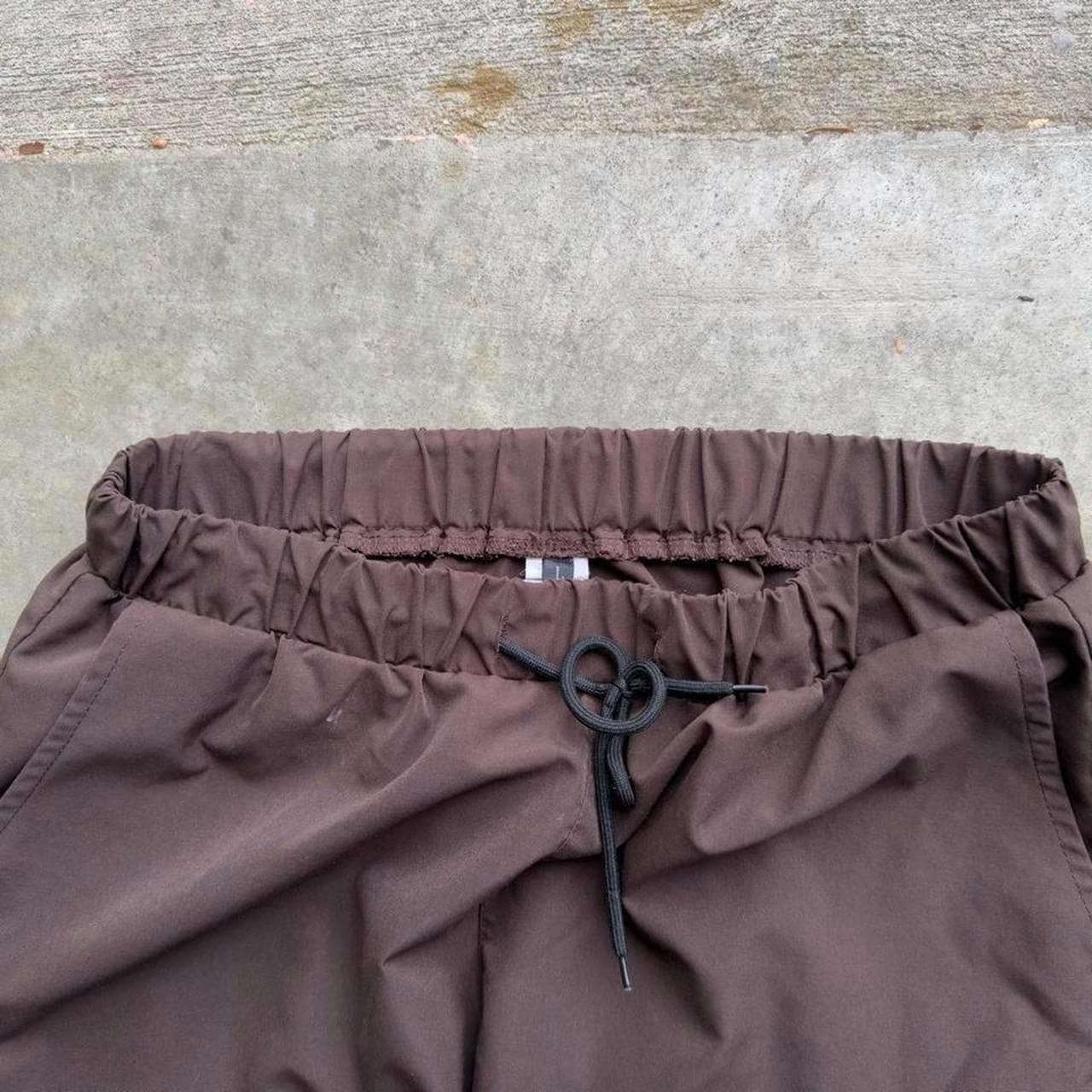Super Rare Early 2000s Grail Brown Track Pants - Thumbnail 4