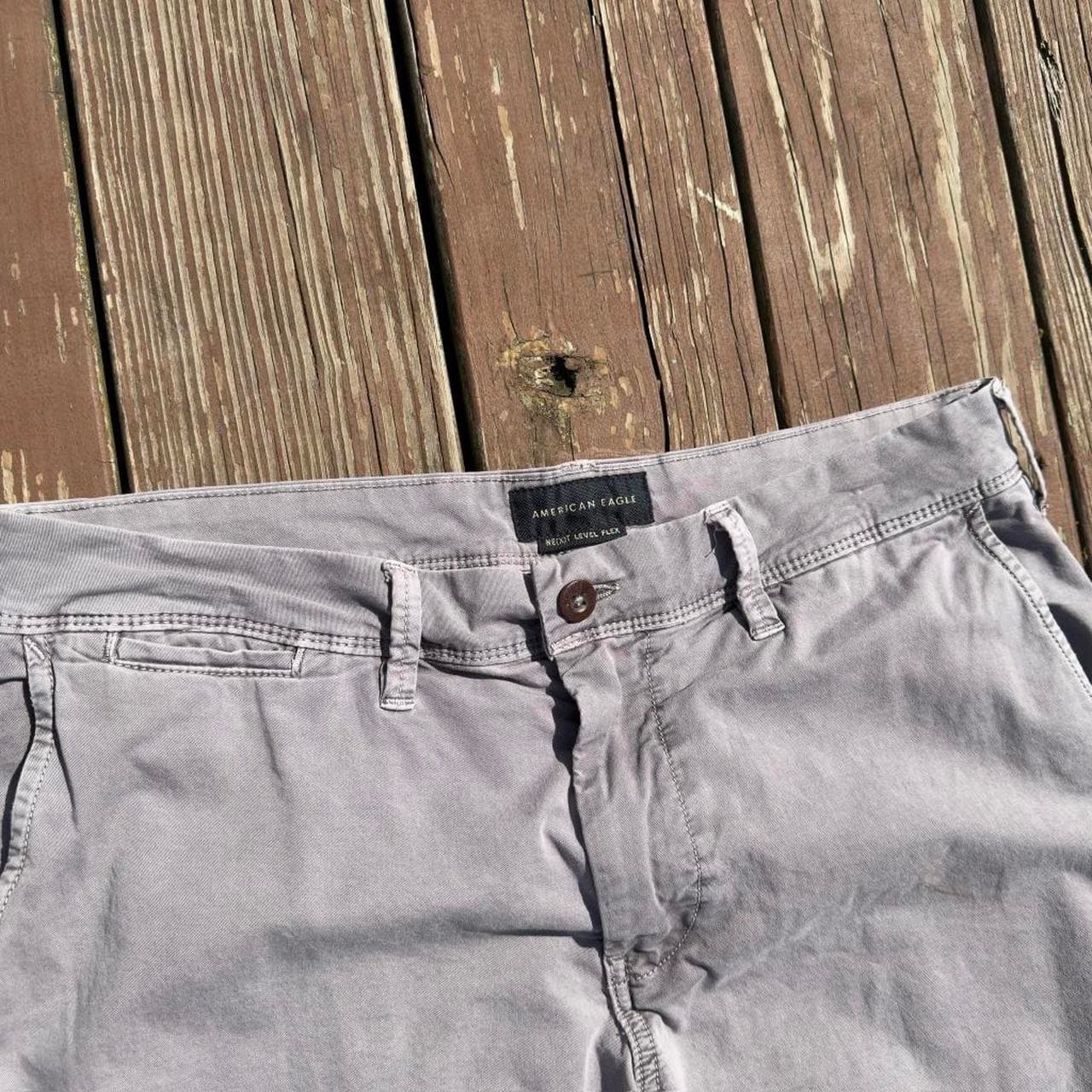 Super Rare Early 2000s American Eagle Jeans 34x32 - Y2K Grail Vintage Fade - Thumbnail 3
